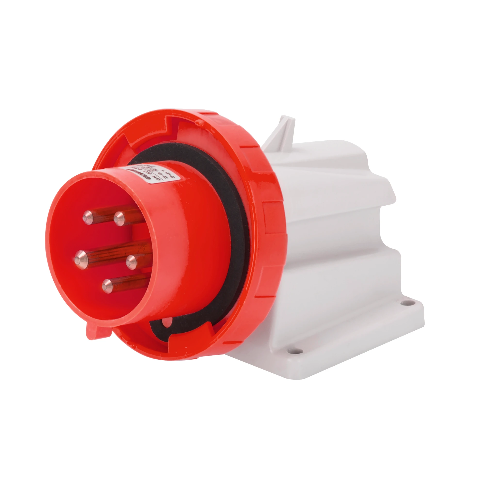 GEWISS GW60482 IEC Wandgeraetestecker 380-440V 32A 4P IP67 (img_001) GEWISS GW60482 IEC Wandgeraetestecker 380-440V 32A 4P IP67 (img_001)
