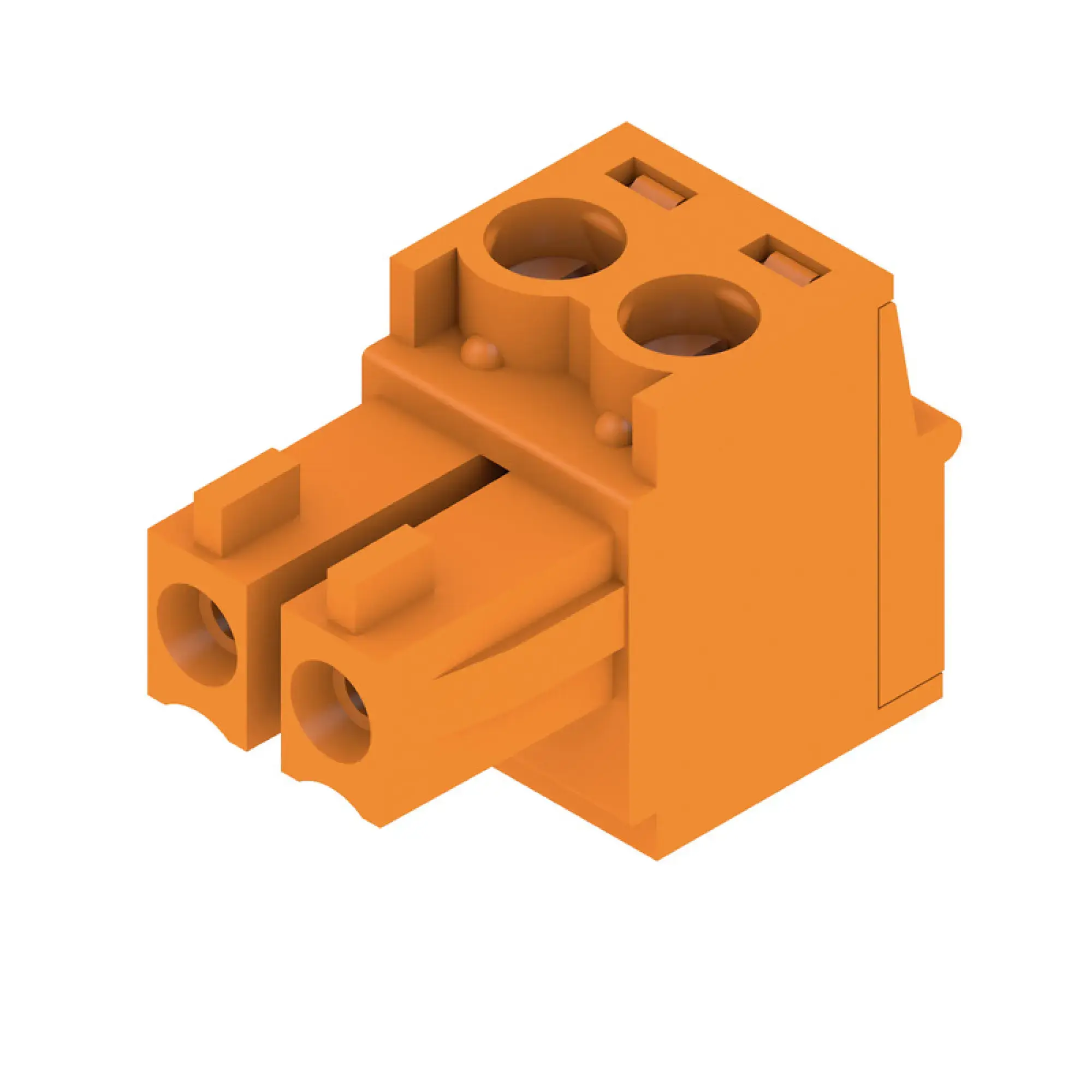 Weidmüller 2599490000 PCB connector (wire connection), 160 V, 17.5 A, Pitch in mm: 3.81, 1.5 mm², Number of poles: 2, Clamping yoke connection, Box (img_001)