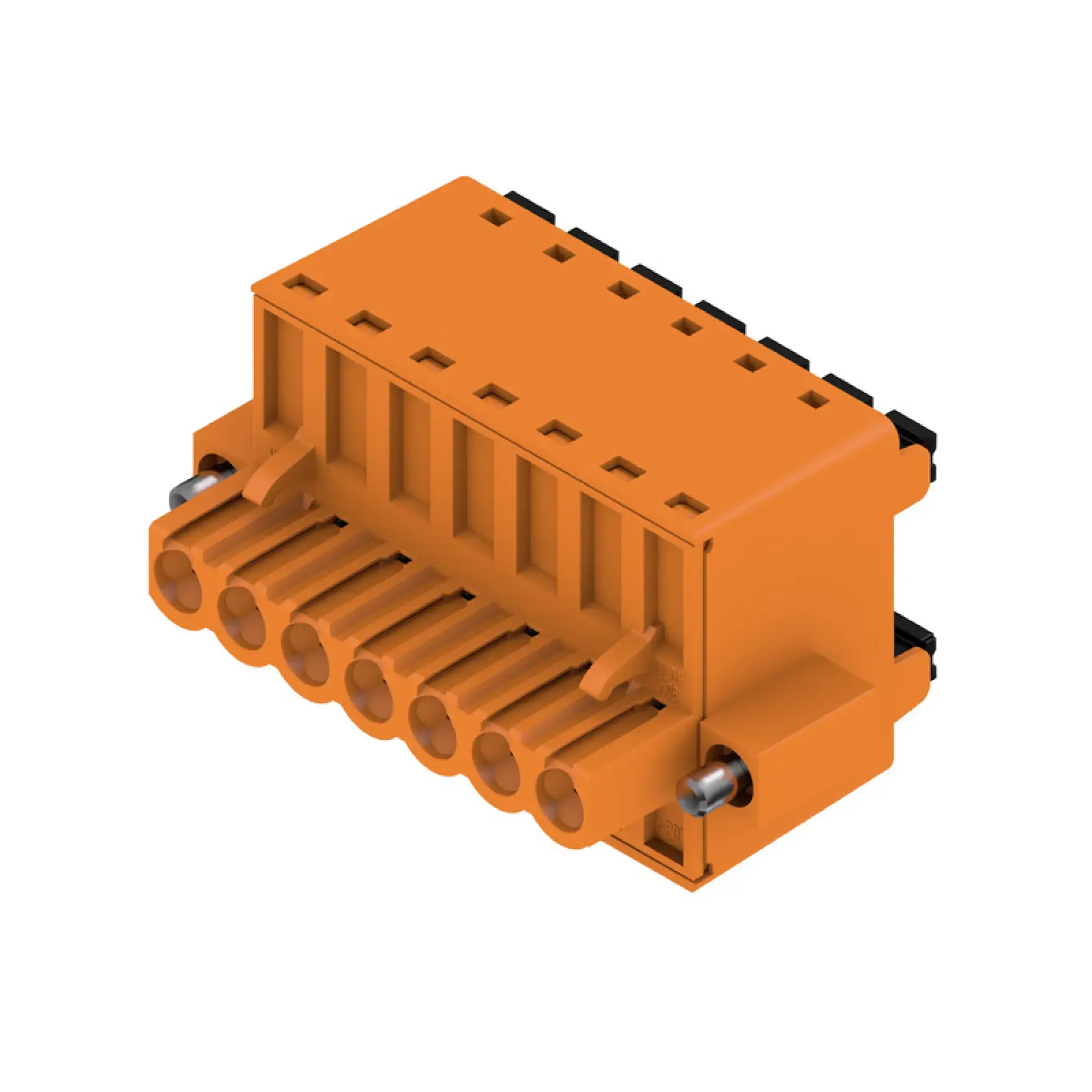 Weidmüller 1065110000 PCB connector (wire connection), 320 V, 20.8 A, Pitch in mm: 5.08, 3.31 mm², Number of poles: 7, PUSH IN with actuator, Box (img_001)