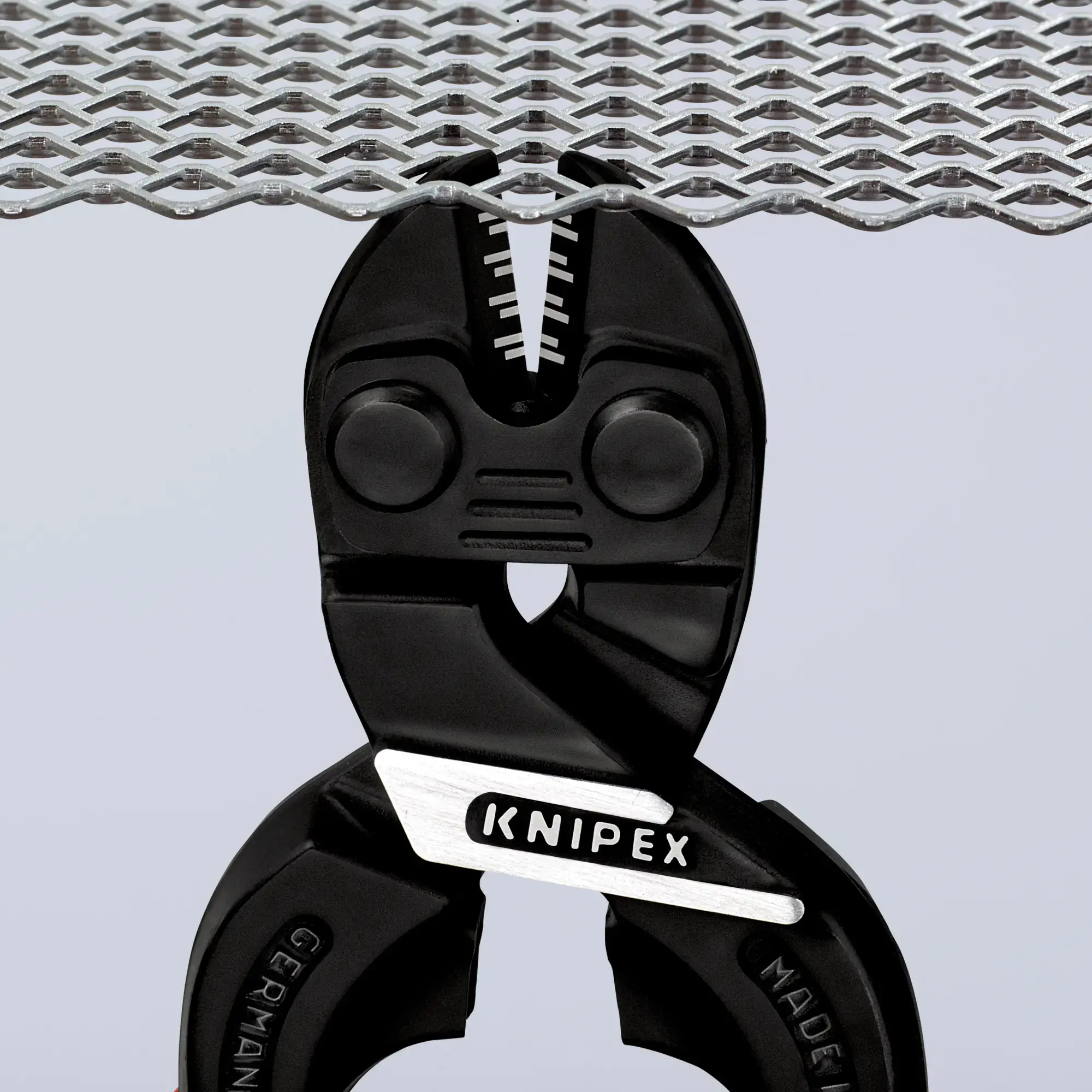 Knipex 71 01 160 CoBolt® S Cortabulones compactos recubiertos de plástico negro atramentado 160 mm (img_005)