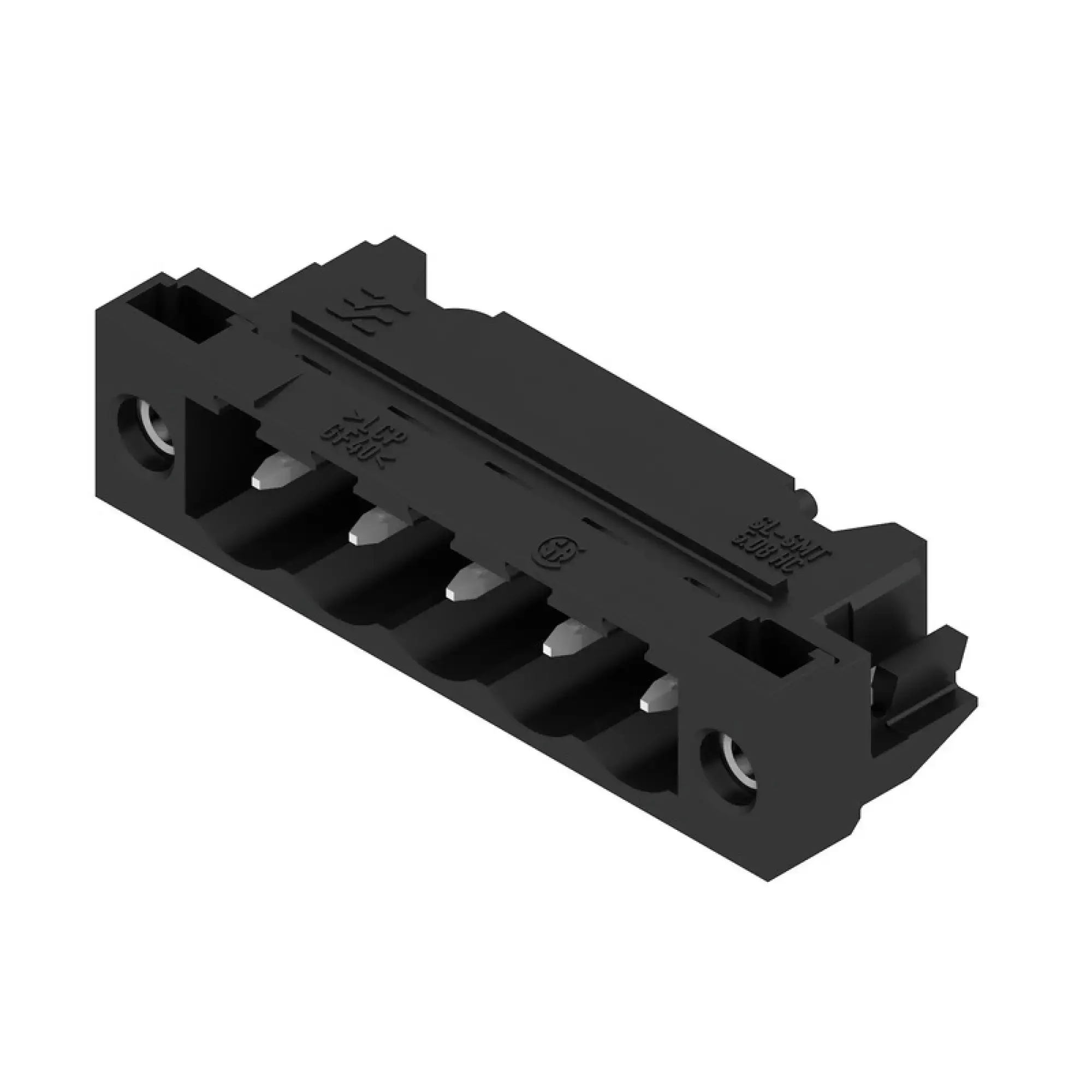 Weidmüller 1775262001 PCB connector (board connection), 320 V, 27.5 A, Pitch in mm: 5.08, Number of poles: 5, THT/THR solder connection, Box (img_001) Weidmüller 1775262001 PCB connector (board connection), 320 V, 27.5 A, Pitch in mm: 5.08, Number of poles: 5, THT/THR solder connection, Box (img_001)