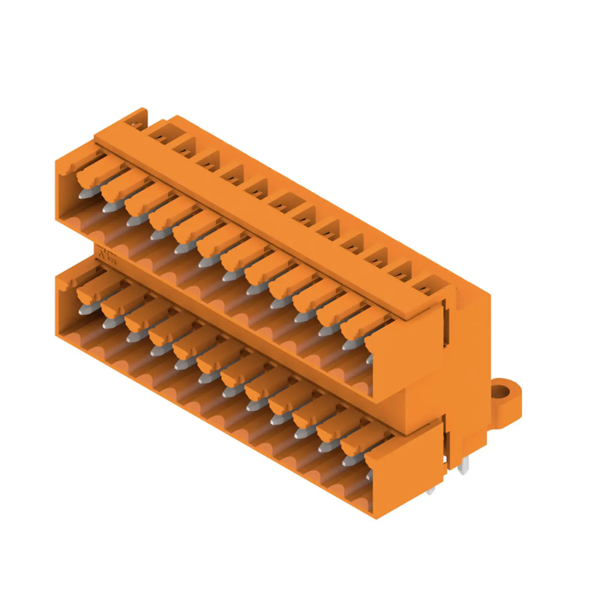 Weidmüller 1633690000 PCB connector (board connection), 160 V, 10.5 A, Pitch in mm: 3.50, Number of poles: 26, THT solder connection, Box (img_001)