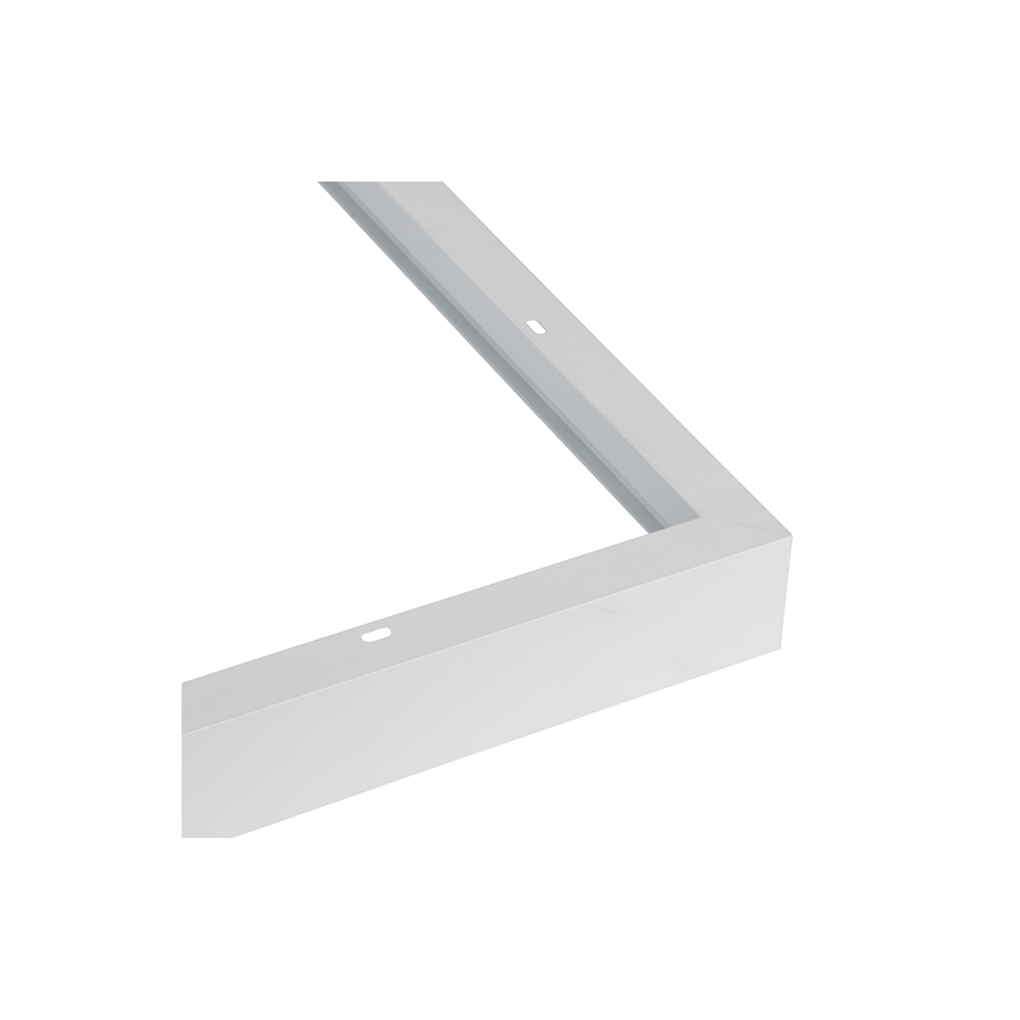 WSU Lights Mounting frame click suitable for Sidelight Panel white - 600x600mm