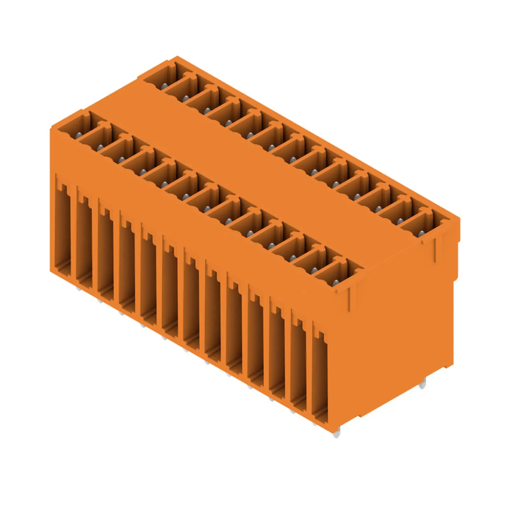Weidmüller 1030050000 PCB connector (board connection), 160 V, 17.5 A, Pitch in mm: 3.81, Number of poles: 26, THT solder connection, Box (img_001)