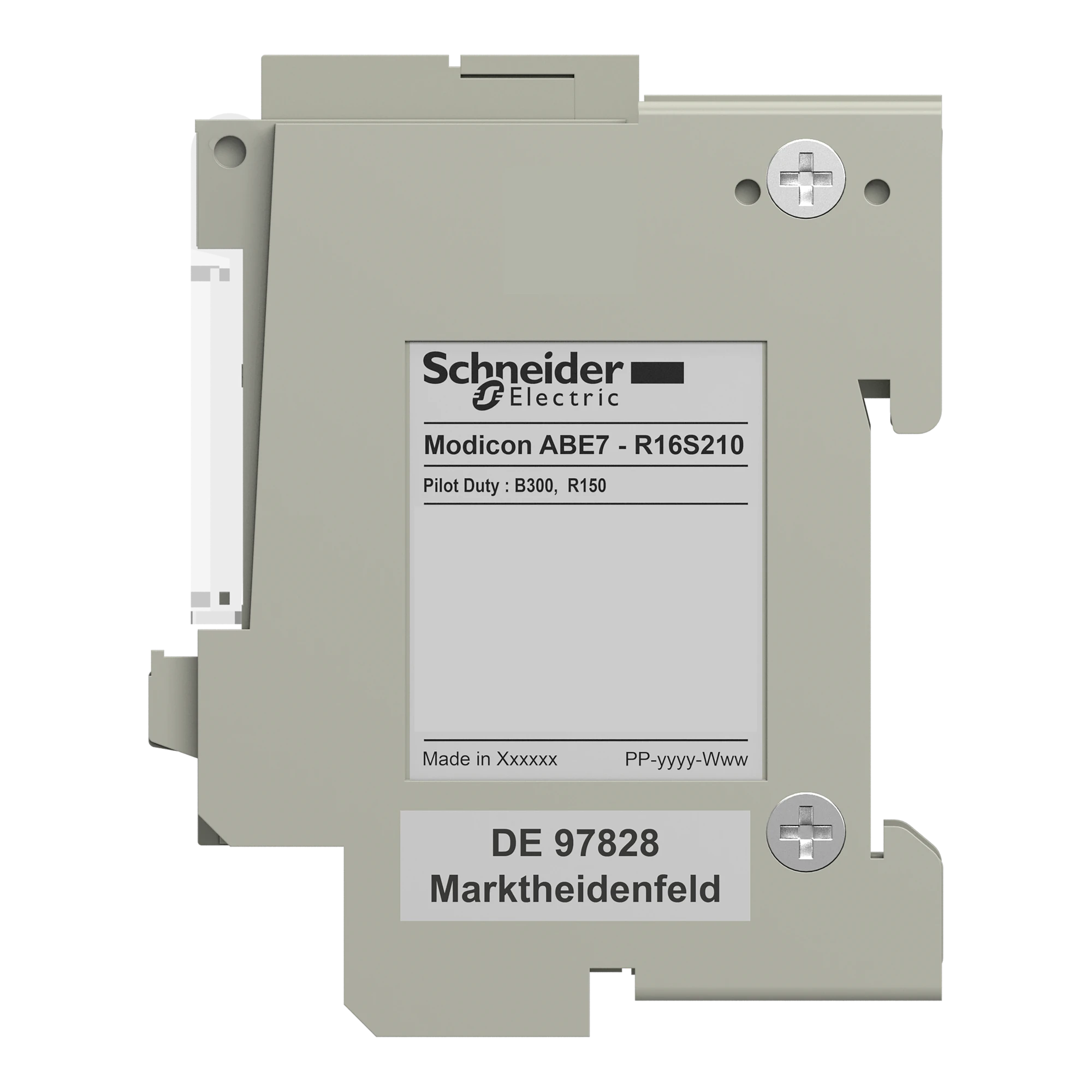 Schneider Electric ABE7R16S210 Terminal block, w. permanently soldered relay ABE7, 16 channels, relay 10mm (img_005) Schneider Electric ABE7R16S210 Terminal block, w. permanently soldered relay ABE7, 16 channels, relay 10mm (img_005)