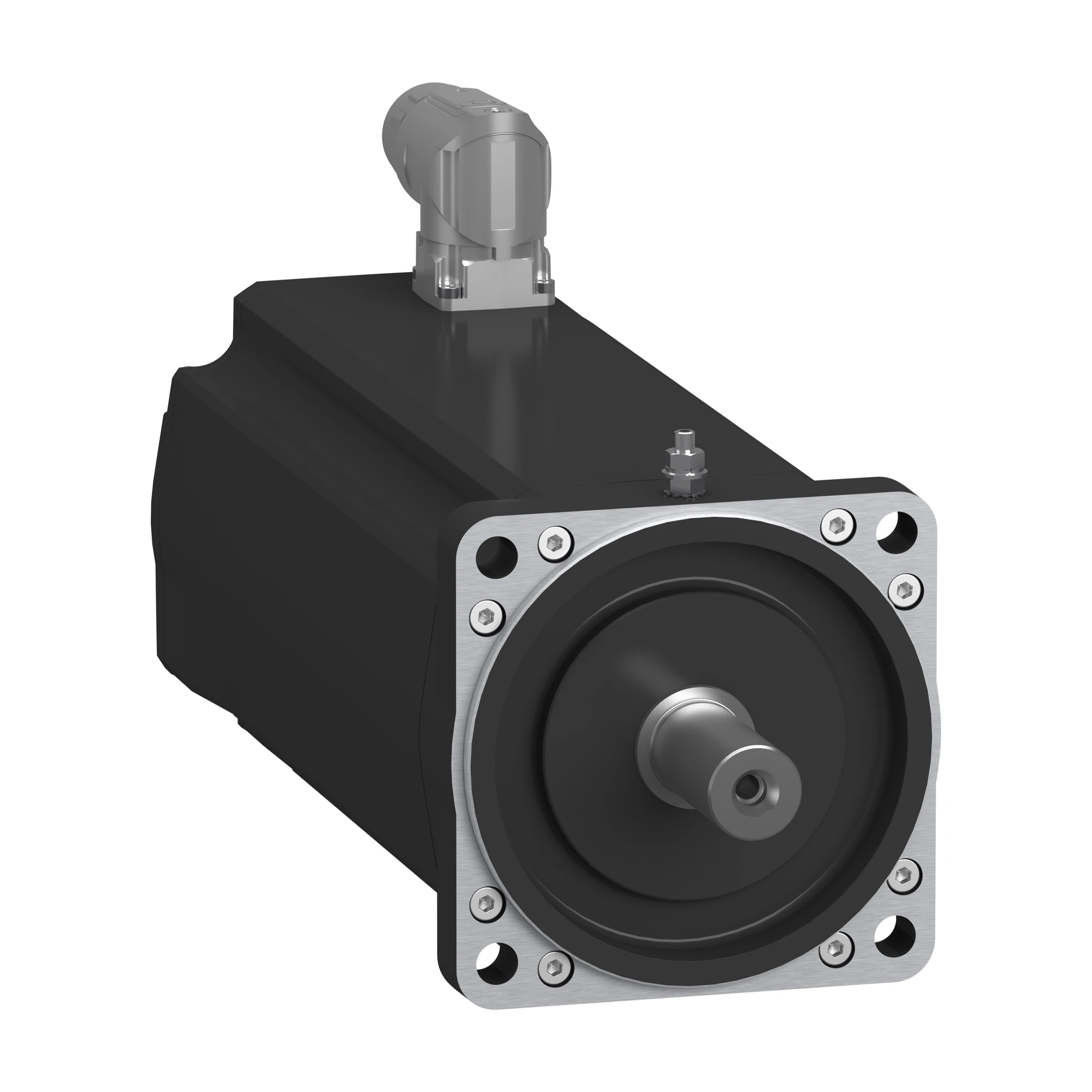 Schneider Electric SH31002P0BF4100 AC servo, SH3, 100 mm, 5.8 Nm, smooth shaft IP65/IP65, DSL multiturn 18 B/I, 2x M23, brake (img_001)