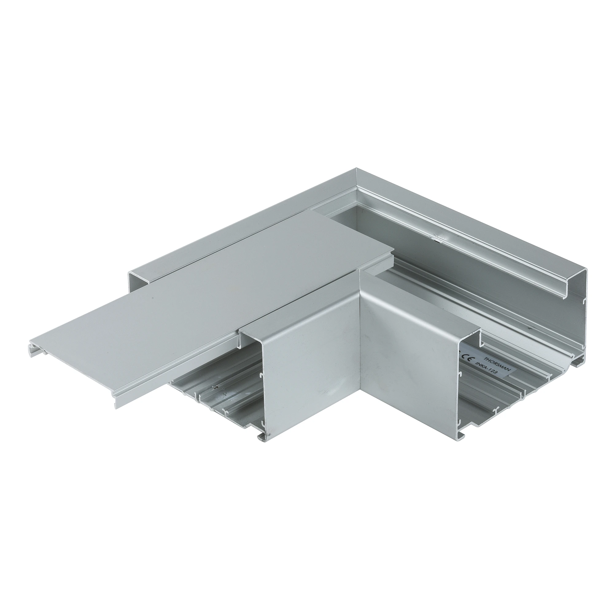 Schneider Electric 5507120 INKA 123/72 90 Degree Flat Angle with Cover, Anodized Aluminum Type:INKA LS 123/72 AN (img_001) Schneider Electric 5507120 INKA 123/72 90 Degree Flat Angle with Cover, Anodized Aluminum Type:INKA LS 123/72 AN (img_001)