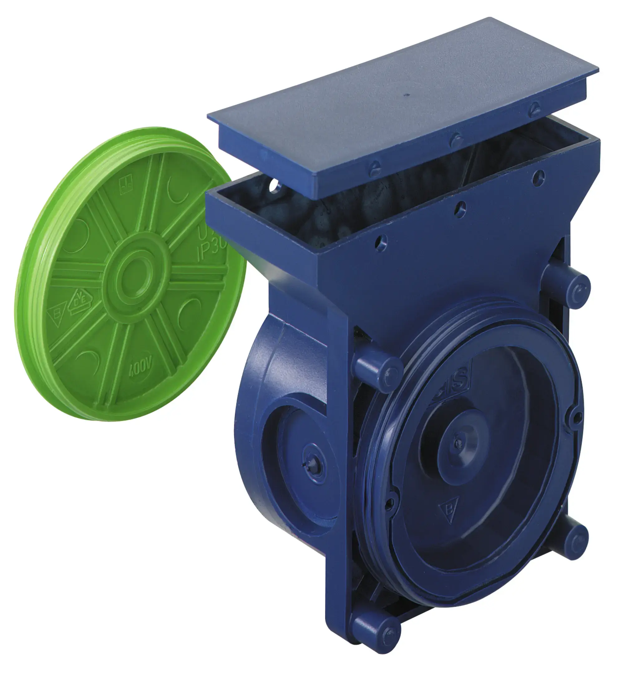 Spelsberg 97069001 Junction boxes, Type of protection IP30, Suitable for concrete construction, Rated insulation voltage 400V AC, Halogen free (img_001)