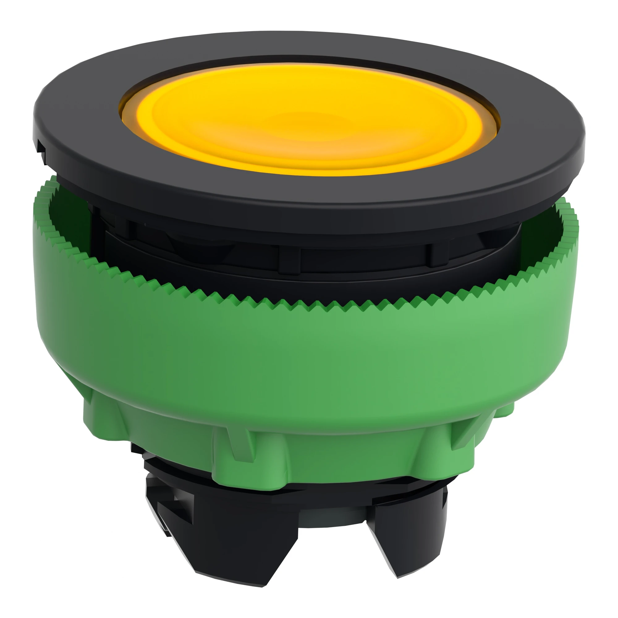 Schneider Electric ZB5FV083 Pilot light, front element, Harmony XB5F, plastic, 30mm, antimicrobial, yellow, for universal LED (img_005)