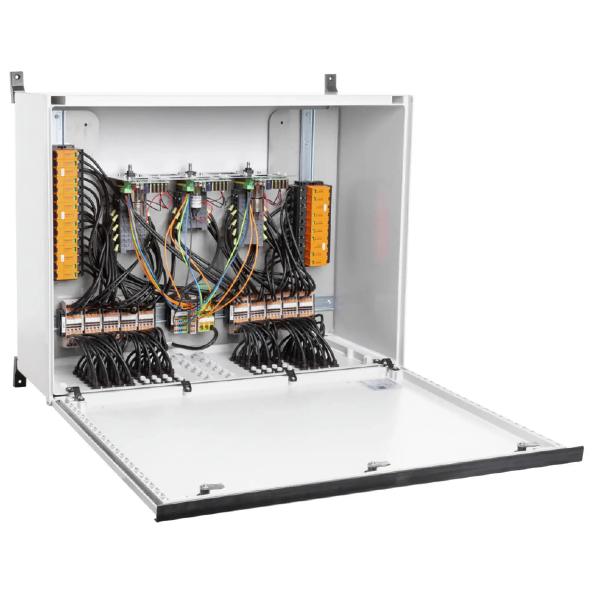 Weidmüller 8000130053 Combiner Box (Photovoltaik), PV Next, 10 MPP's, 2 Inputs / 2 Outputs per MPP, Surge protection I / II, Remote disconnector, WM4C, 1100 V (img_002)