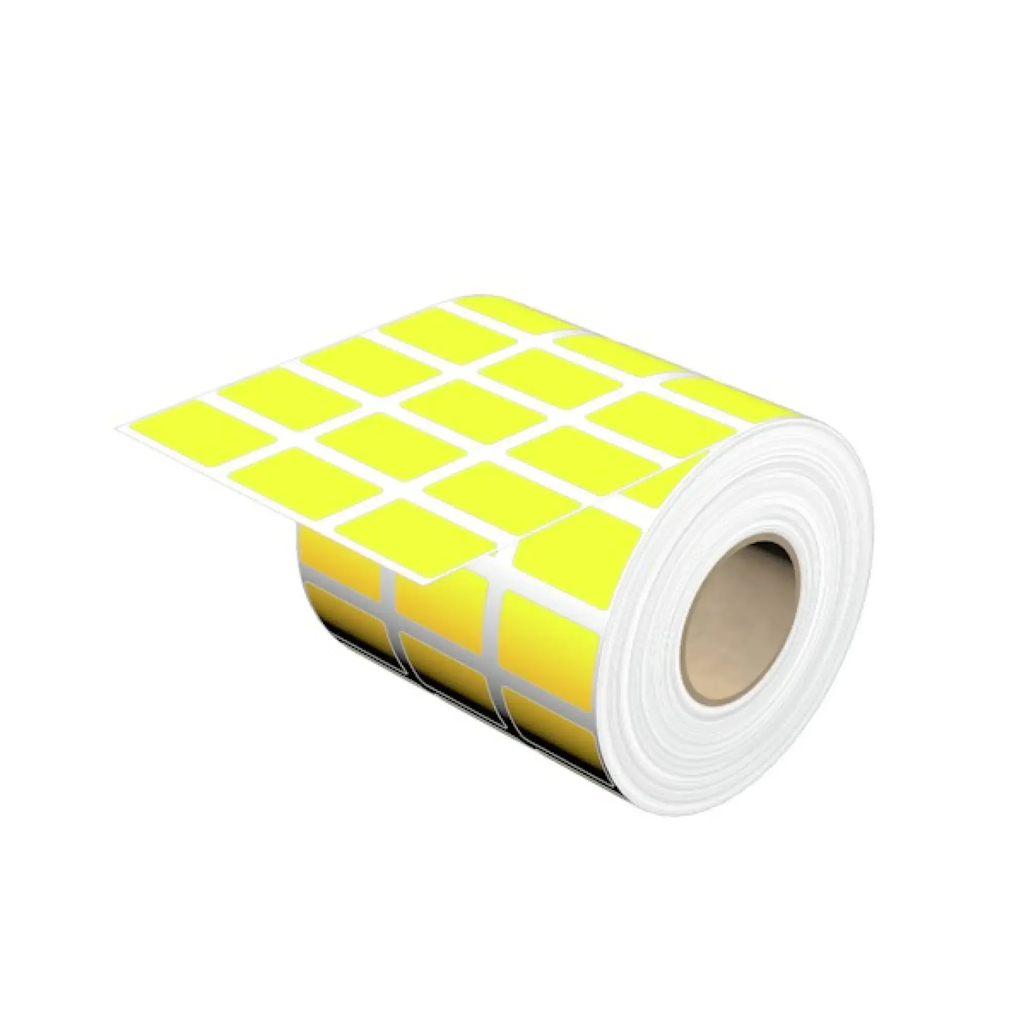 Weidmüller 1753261687 Device marking, Width: 30 mm, Polyester, yellow, Operating temperature range: -40...150 °C (img_001)