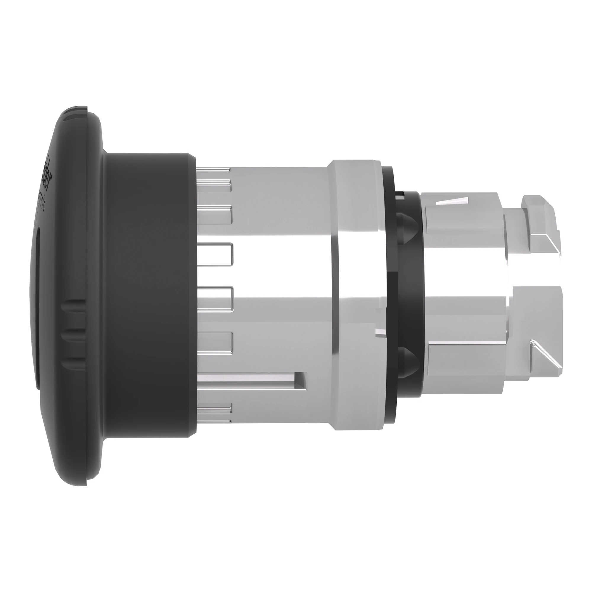 Schneider Electric ZB4BS52 Mushroom Push Button, Front Element, Harmony XB4, Metal, 22mm, Black, Mushroom 40mm, Twist to Release (img_006) Schneider Electric ZB4BS52 Mushroom Push Button, Front Element, Harmony XB4, Metal, 22mm, Black, Mushroom 40mm, Twist to Release (img_006)