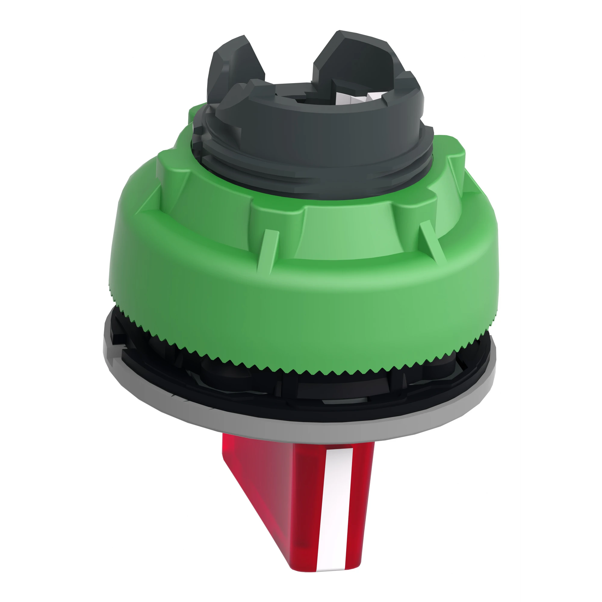 Schneider Electric ZB5FK1343C0 Illuminated selector switch, front element, Harmony XB5F, plastic, 30mm, red, for universal LED, 3 positions, latching (img_007) Schneider Electric ZB5FK1343C0 Illuminated selector switch, front element, Harmony XB5F, plastic, 30mm, red, for universal LED, 3 positions, latching (img_007)