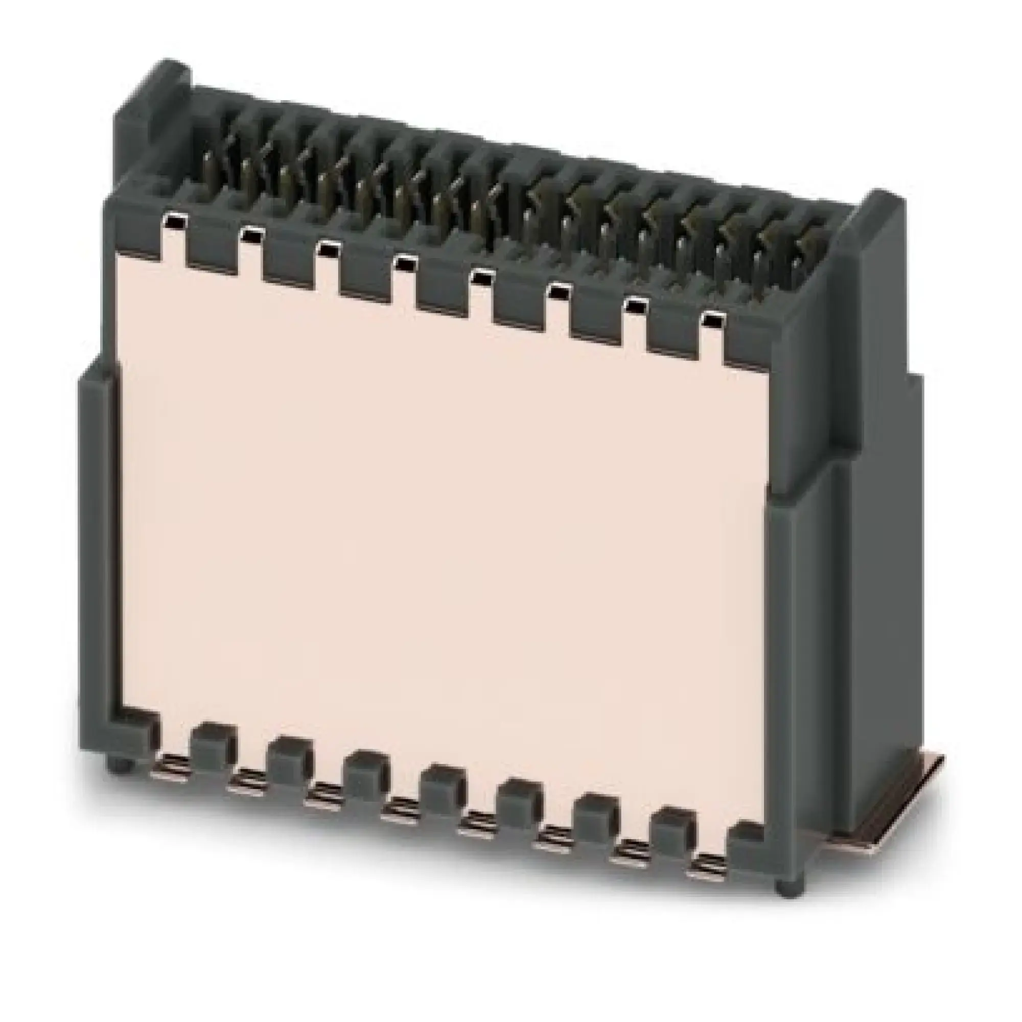 Phoenix Contact 1154121 SMD male connector, shielded FP 0,8/ 32-MV-SH 8,65 (img_001) Phoenix Contact 1154121 SMD male connector, shielded FP 0,8/ 32-MV-SH 8,65 (img_001)