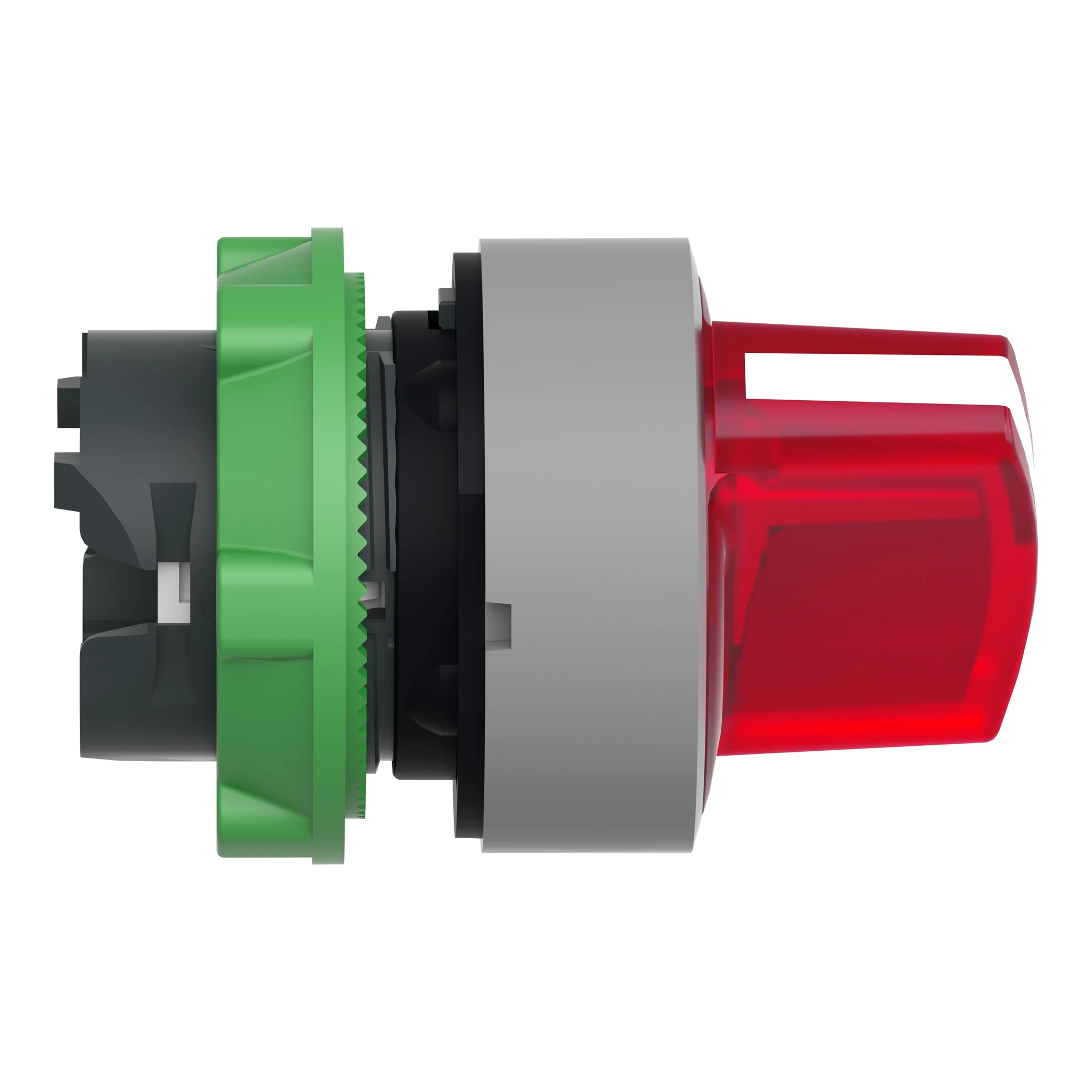 Schneider Electric ZB5AK1443C0 Illuminated Selector Switch, Front Element, Harmony XB5, Plastic, 22mm, Red, for Universal LED, 2 Positions, Momentary (img_004) Schneider Electric ZB5AK1443C0 Illuminated Selector Switch, Front Element, Harmony XB5, Plastic, 22mm, Red, for Universal LED, 2 Positions, Momentary (img_004)