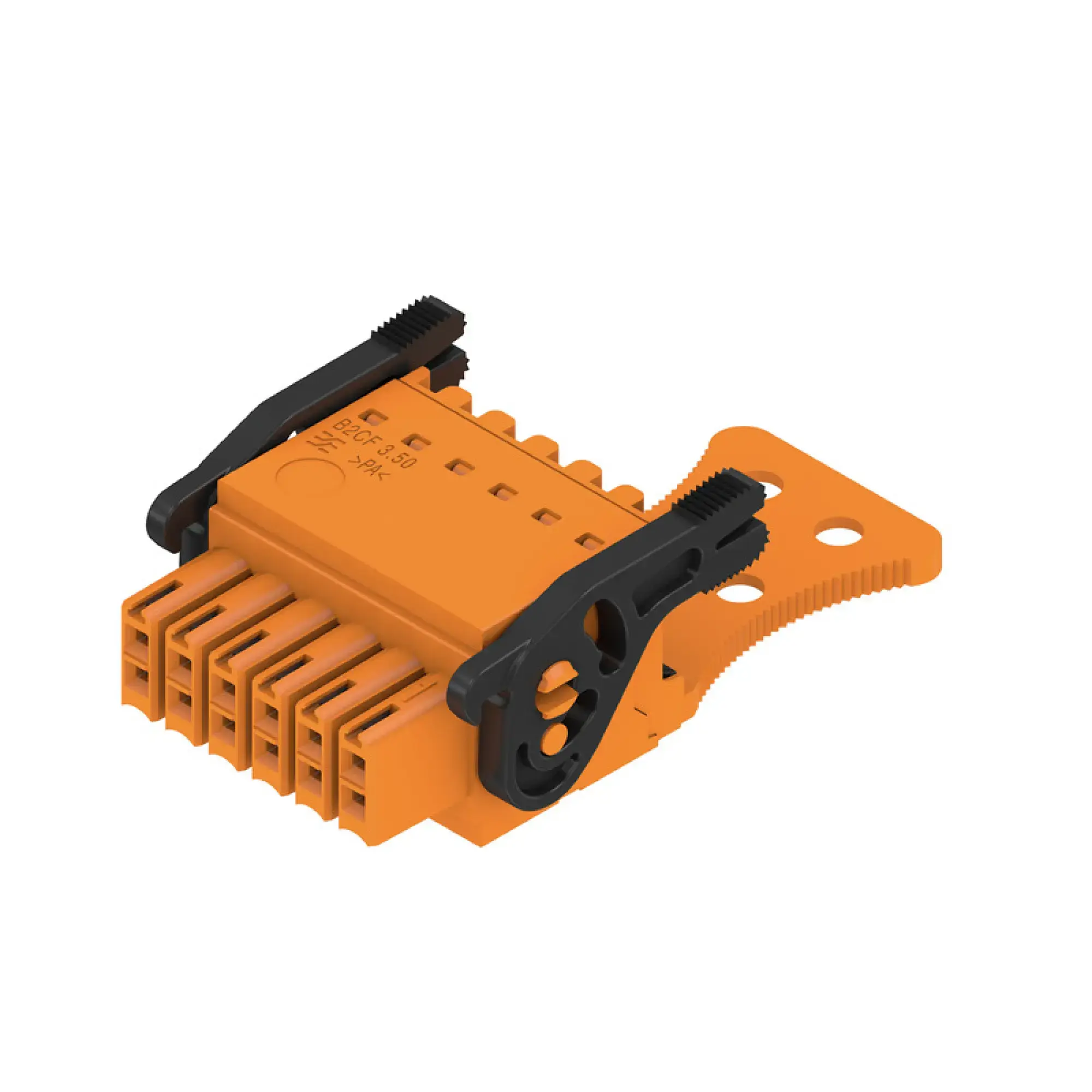 Weidmüller 2054530000 PCB connector (wire connection), 160 V, 13.4 A, Pitch in mm: 3.50, 1.5 mm², Number of poles: 12, PUSH IN with actuator, Box (img_001)