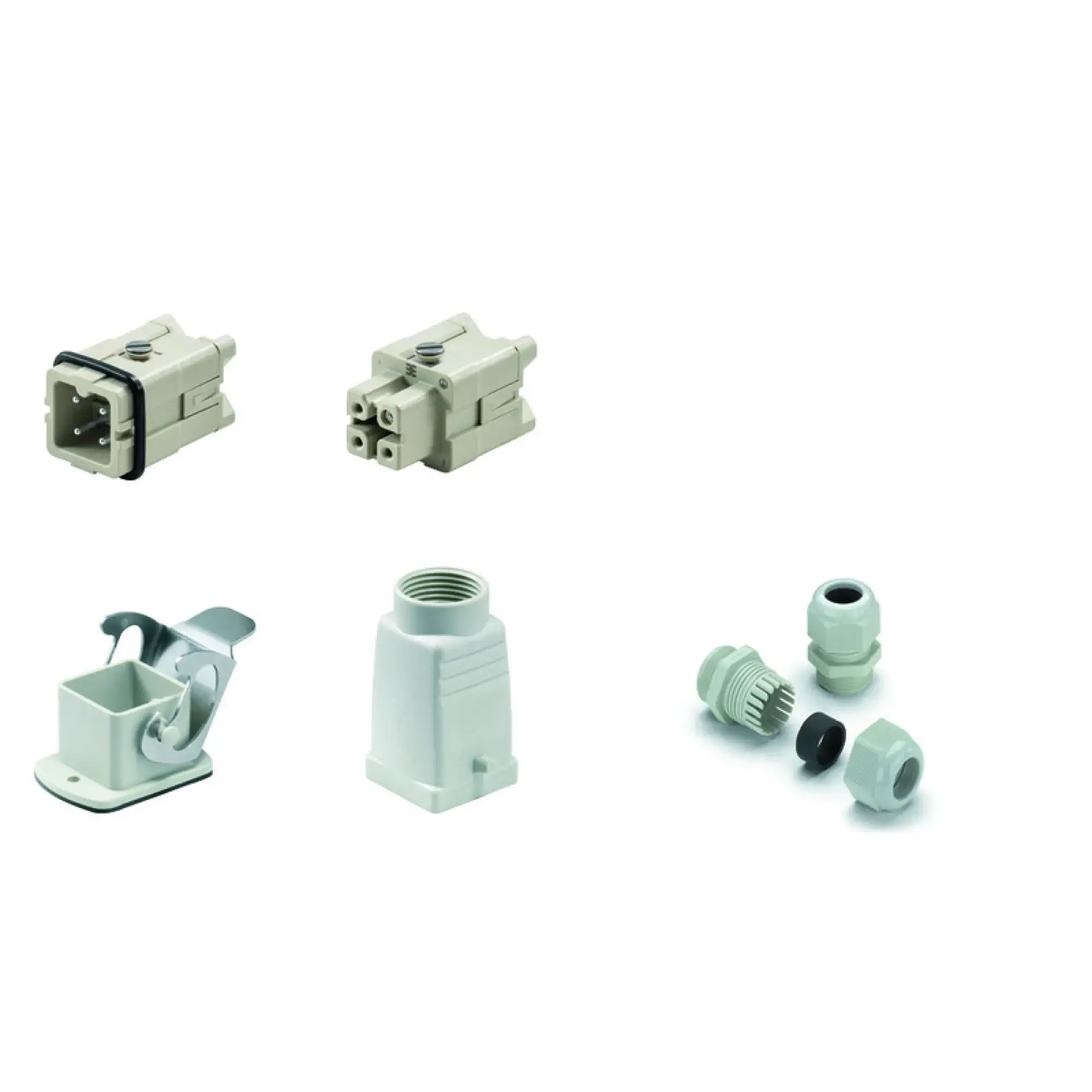 Weidmüller 1712570000 Industrial connectors (set), Series: HA, Screw connection, Size: 1, Number of poles: 3 (img_001) Weidmüller 1712570000 Industrial connectors (set), Series: HA, Screw connection, Size: 1, Number of poles: 3 (img_001)