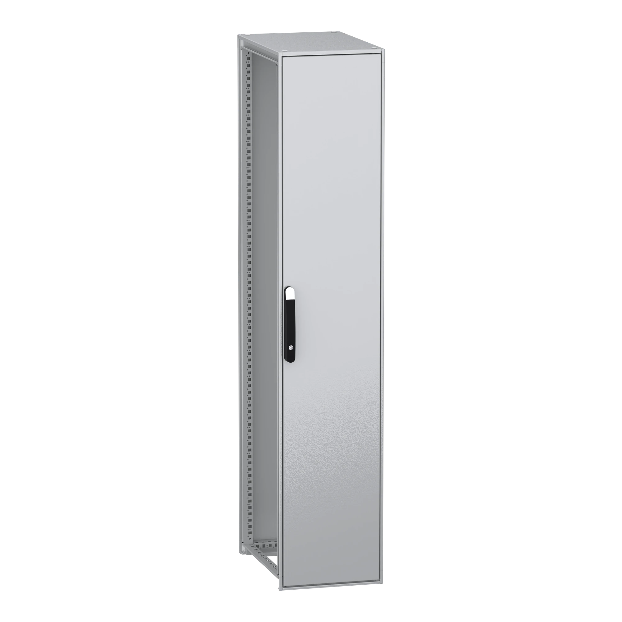 Schneider Electric NSYSFN20460 Floor-standing enclosure, electrical, PanelSeT SFN, made of decarbonized steel, without mounting plate, assembled, 2000x400x600mm, IP55 (img_001)