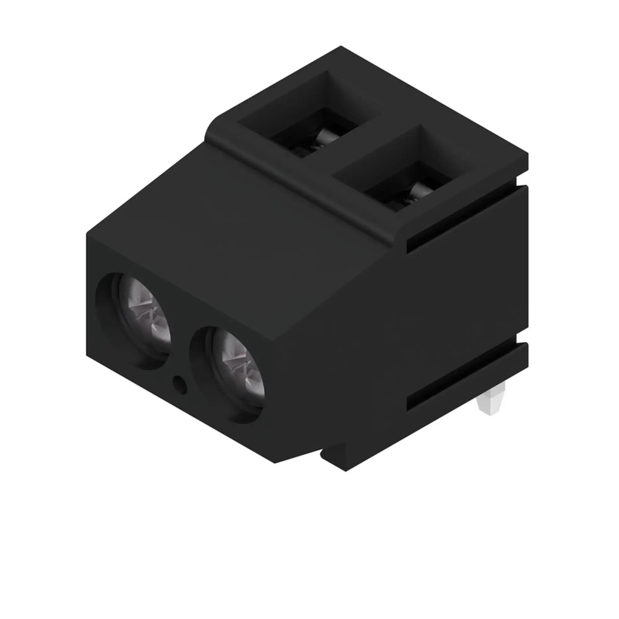 Weidmüller 1716040000 PCB terminal, 320 V, 17.5 A, Pitch in mm: 5.08, 2.5 mm², Number of poles: 2, Clamping yoke connection, THT solder connection, 180°, Box (img_001) Weidmüller 1716040000 PCB terminal, 320 V, 17.5 A, Pitch in mm: 5.08, 2.5 mm², Number of poles: 2, Clamping yoke connection, THT solder connection, 180°, Box (img_001)