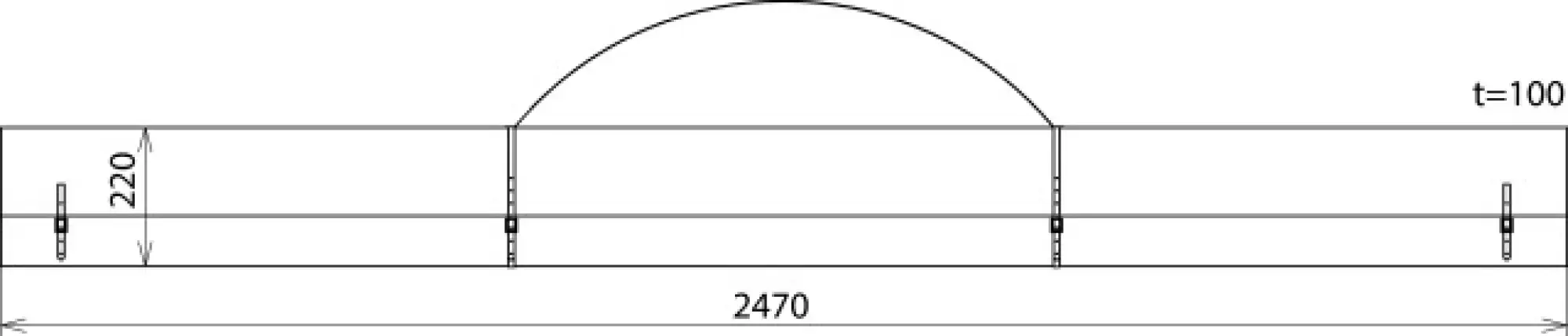 Dehn 766602 Artificial leather bag 2470x220x100mm DB Z. No. 3 Ebgw 02.51 (img_004) Dehn 766602 Artificial leather bag 2470x220x100mm DB Z. No. 3 Ebgw 02.51 (img_004)