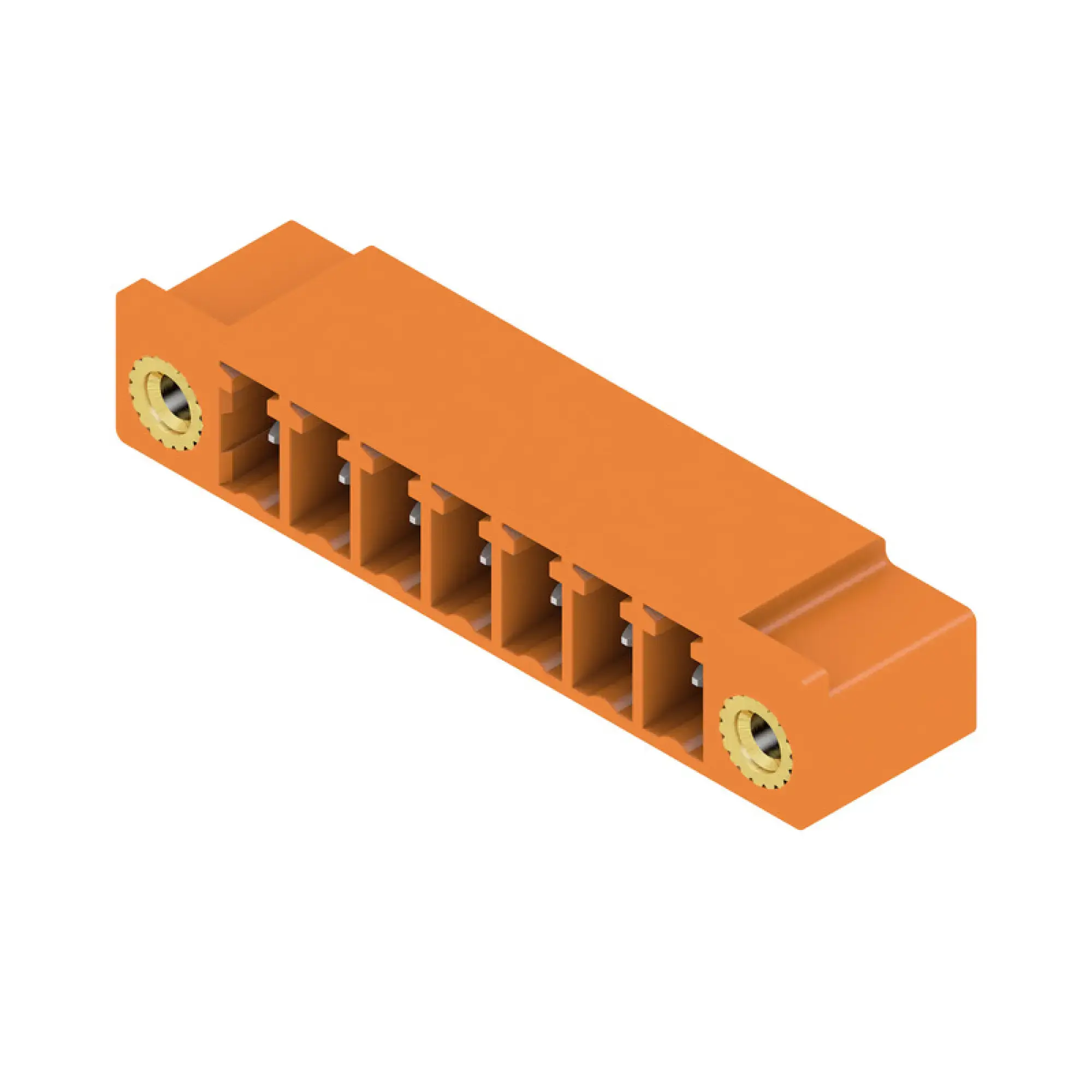 Weidmüller 1942500000 PCB connector (board connection), 160 V, 17.5 A, Pitch in mm: 3.81, Number of poles: 7, THT solder connection, Box (img_001)