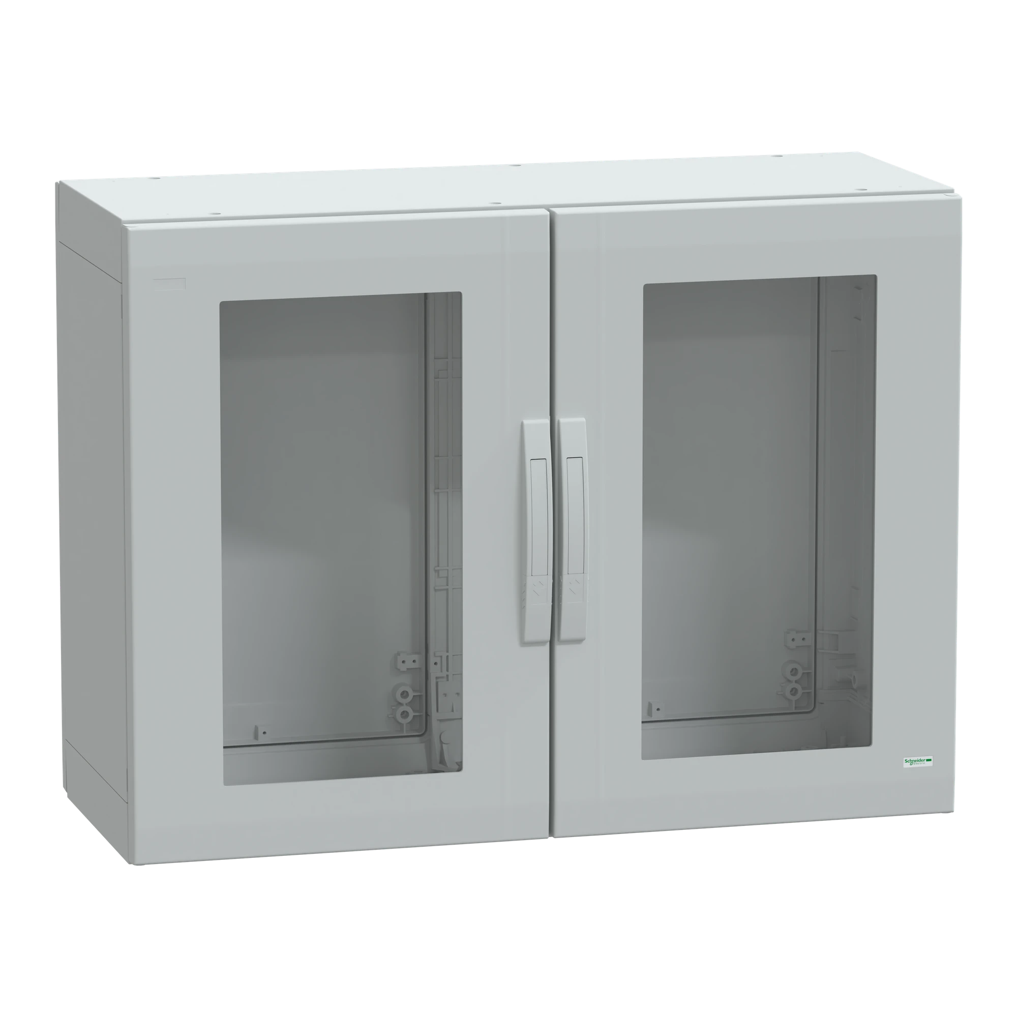 Schneider Electric NSYPLA7104TG Polyester enclosure floor-standing PLA completely sealed 750x1000x420mm IP65, transparent doors (img_001)