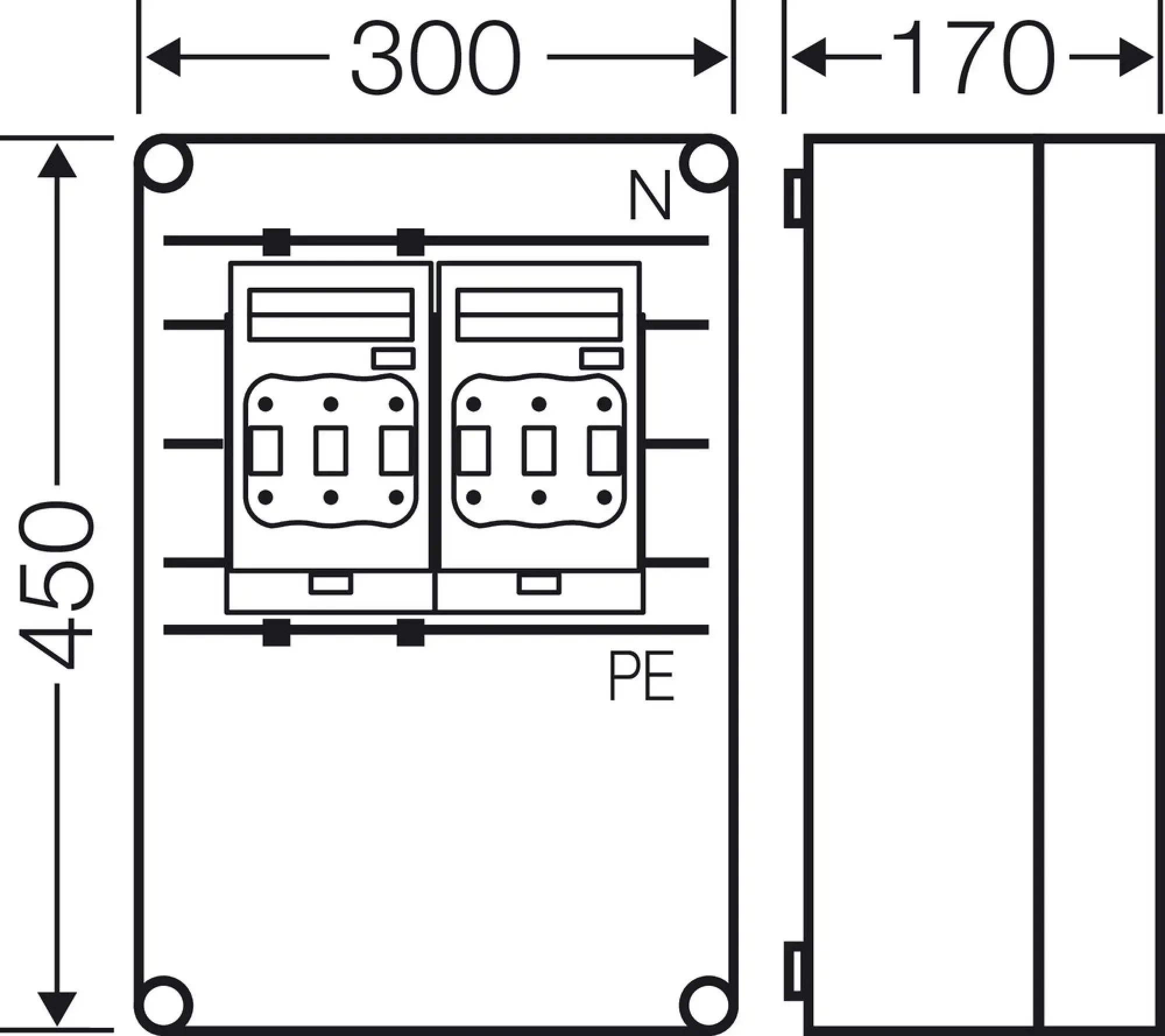 Hensel 20001545 Mi-NH-Sicherungslasttrennschaltergehäuse , 2x3xNH00,a. Sammels., 630A, 5polig Mi 6367 (img_004) Hensel 20001545 Mi-NH-Sicherungslasttrennschaltergehäuse , 2x3xNH00,a. Sammels., 630A, 5polig Mi 6367 (img_004)