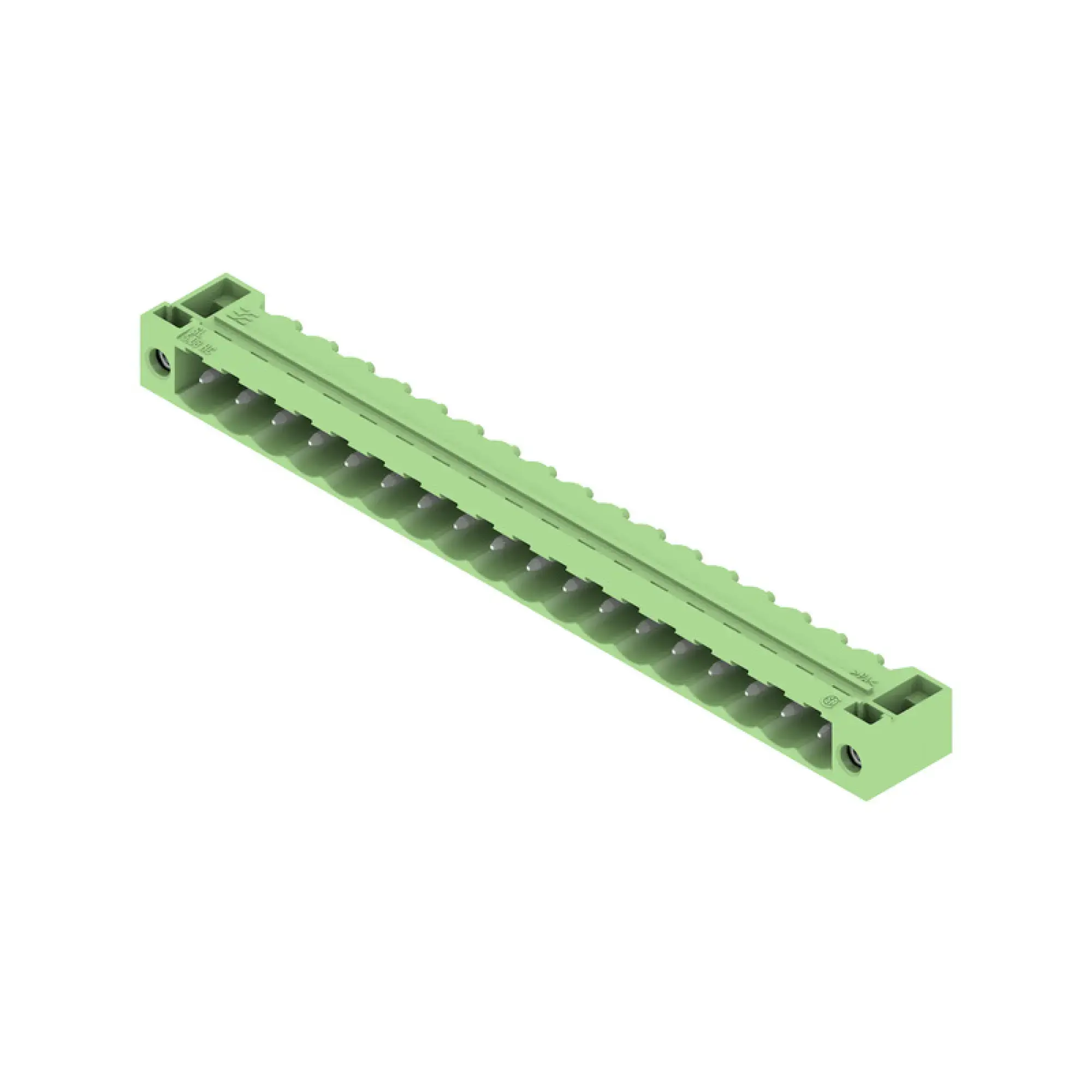 Weidmüller 1324830000 PCB connector (board connection), 320 V, 24 A, Pitch in mm: 5.08, Number of poles: 18, THT solder connection, Box (img_001)