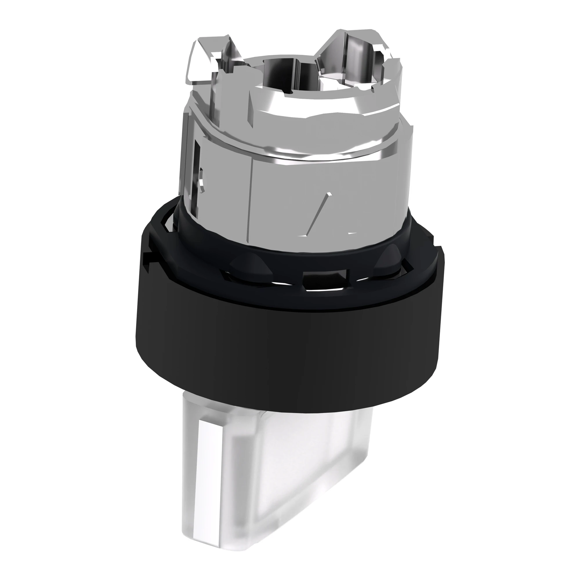 Schneider Electric ZB4BK12137 Illuminated Selector Switch, Front Element, Harmony XB4, Metal Black, 22mm, White, for Universal LED, 2 Positions, Latching (img_007) Schneider Electric ZB4BK12137 Illuminated Selector Switch, Front Element, Harmony XB4, Metal Black, 22mm, White, for Universal LED, 2 Positions, Latching (img_007)