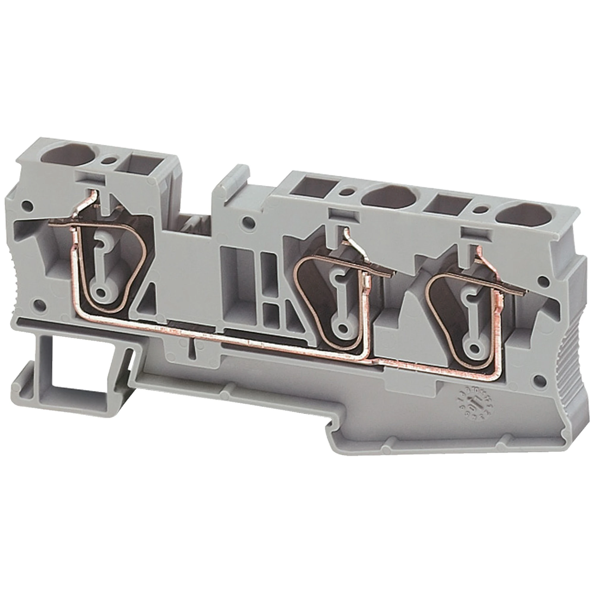 Schneider Electric NSYTRR63 Linergy Terminal Block for Feed-through, 6mm2, 41A, 1 Level, 1x2, Spring, Grey (img_001) Schneider Electric NSYTRR63 Linergy Terminal Block for Feed-through, 6mm2, 41A, 1 Level, 1x2, Spring, Grey (img_001)