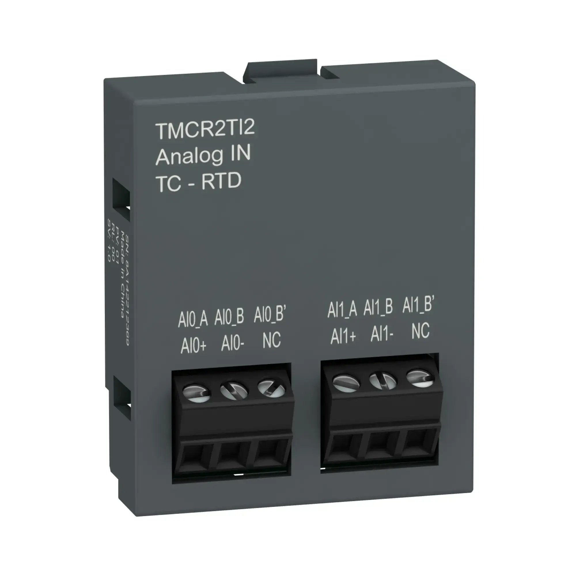 Schneider Electric TMCR2TI2 Easy Modicon M200, Optionales Steckmodul, 2 Temperatureingänge (img_001) Schneider Electric TMCR2TI2 Easy Modicon M200, Optionales Steckmodul, 2 Temperatureingänge (img_001)