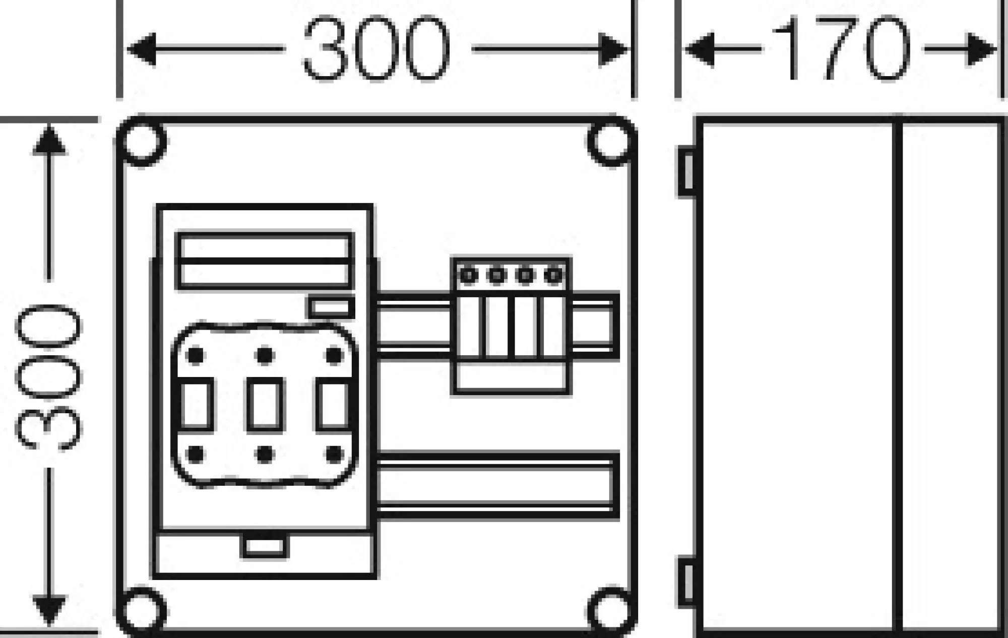 Hensel 20001461 Überspannungsschutzgehäuse Mi SP 2234 (img_002)