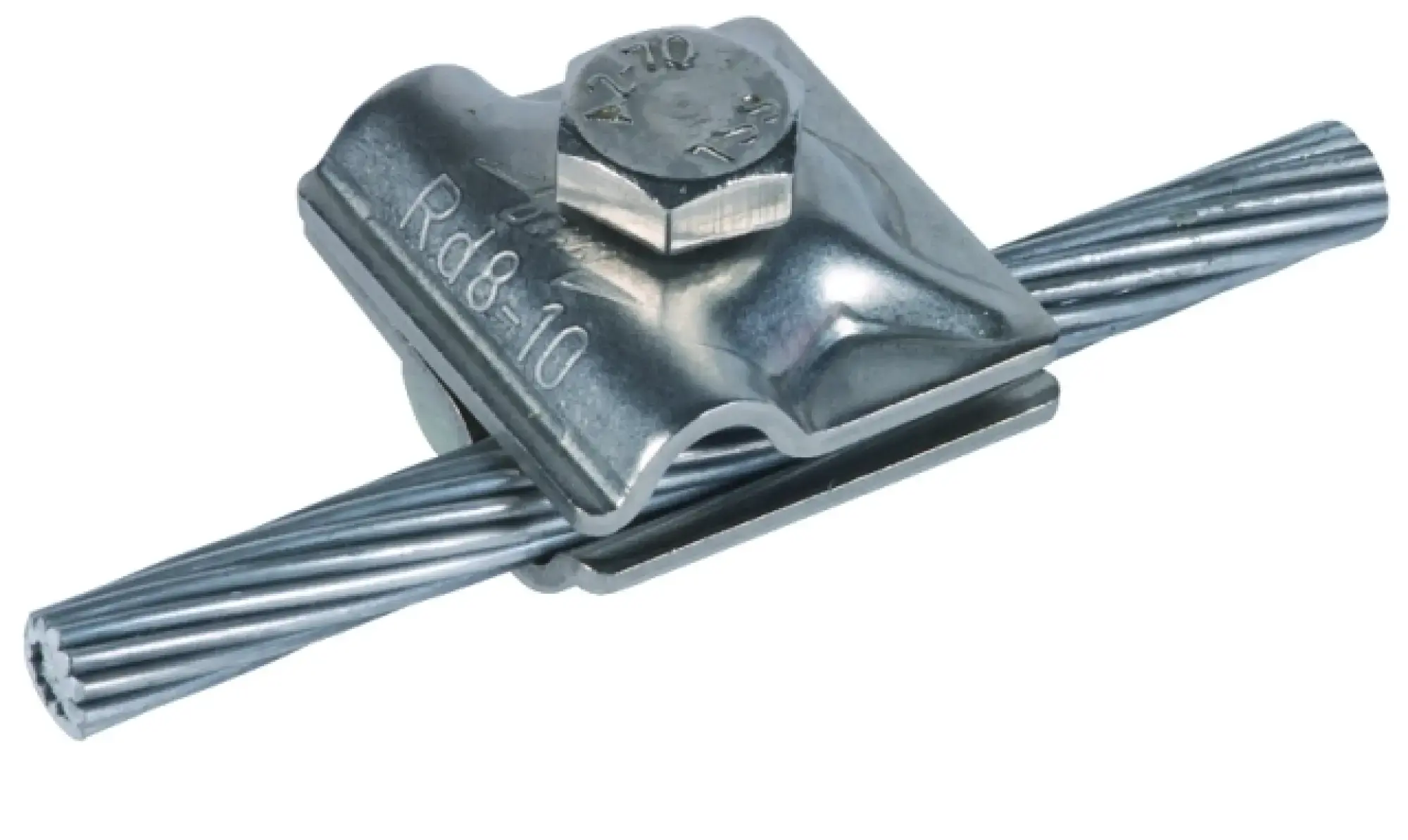 Dehn 105079 MV clamp StSt f. Rd 8-10mm to support spanning of conductors for DEHNiso-Combi (img_001) Dehn 105079 MV clamp StSt f. Rd 8-10mm to support spanning of conductors for DEHNiso-Combi (img_001)