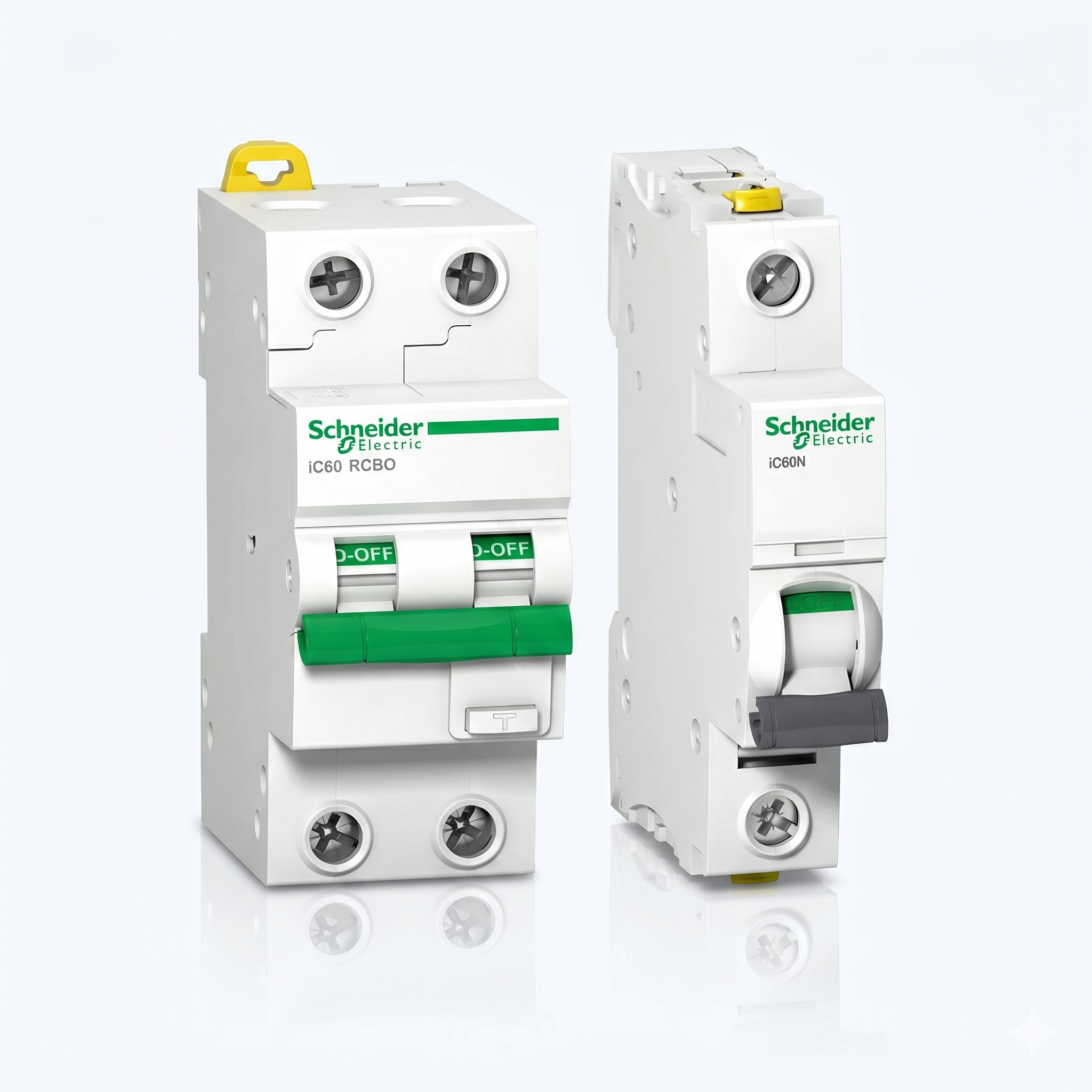 Leistungsschalter, Sicherungsautomaten und Schutzschalter