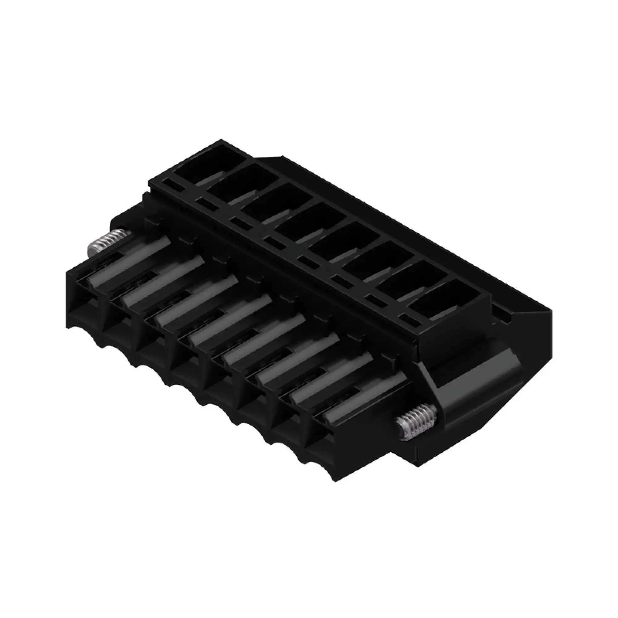Weidmüller 1639300000 PCB connector (wire connection), 160 V, 12 A, Pitch in mm: 3.50, 1.5 mm², Number of poles: 8, Clamping yoke connection, Box (img_001)