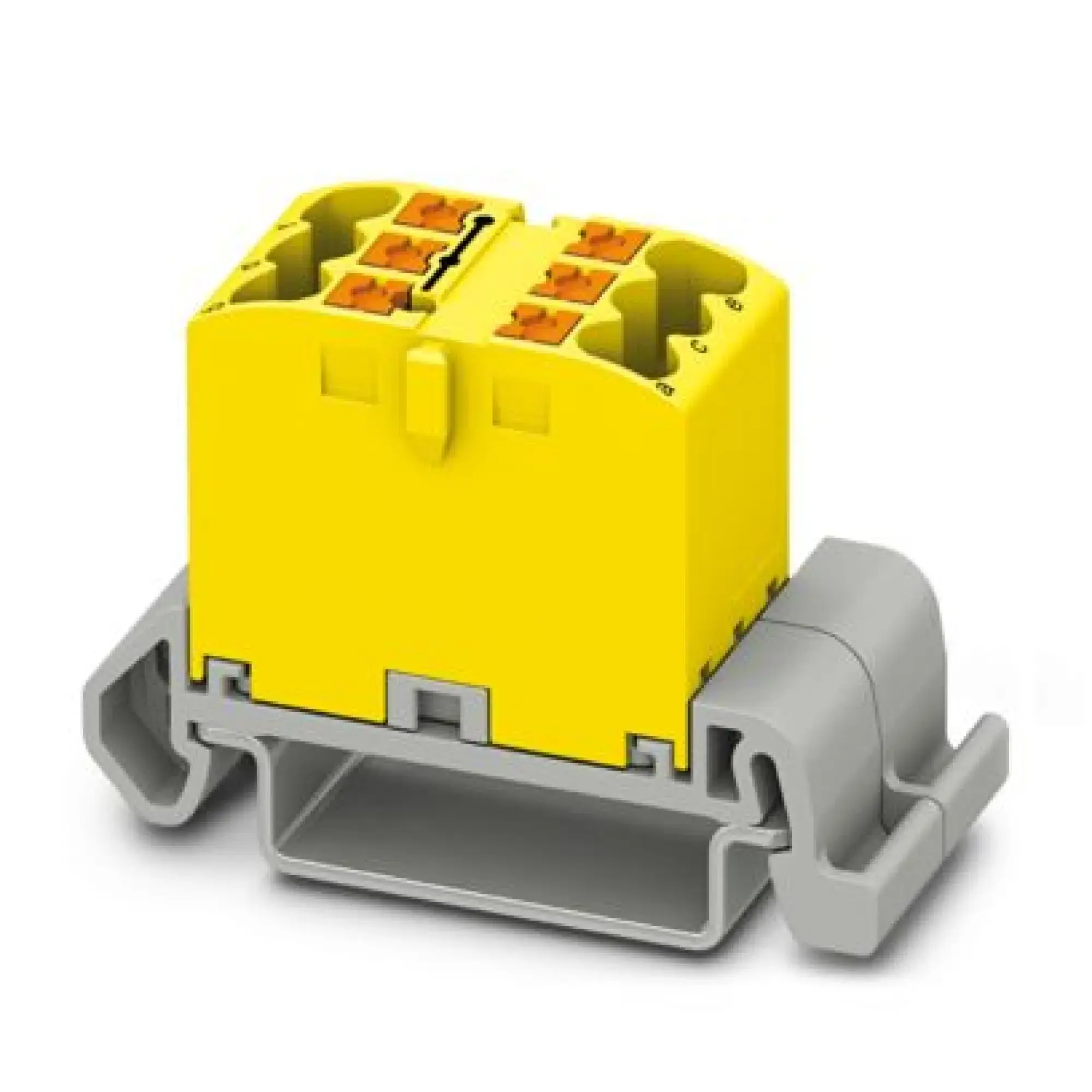 Phoenix Contact 3273138 Distribution block PTFIX 6X2,5-NS35A YE (img_001)