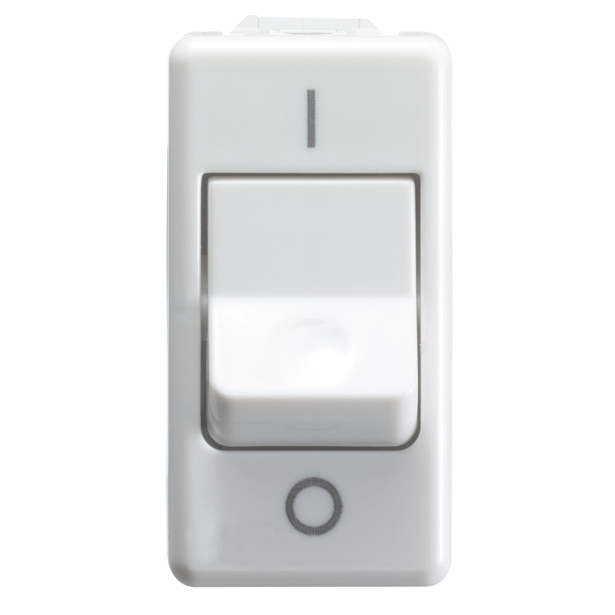 GEWISS GW20585 ONE-WAY SWITCH 2P 250V ac - FOR HEAVY DUTY - 25AX - NEUTRAL - SYMBOL 0/I - 1 MODULE - SYSTEM WHITE (img_001) GEWISS GW20585 ONE-WAY SWITCH 2P 250V ac - FOR HEAVY DUTY - 25AX - NEUTRAL - SYMBOL 0/I - 1 MODULE - SYSTEM WHITE (img_001)