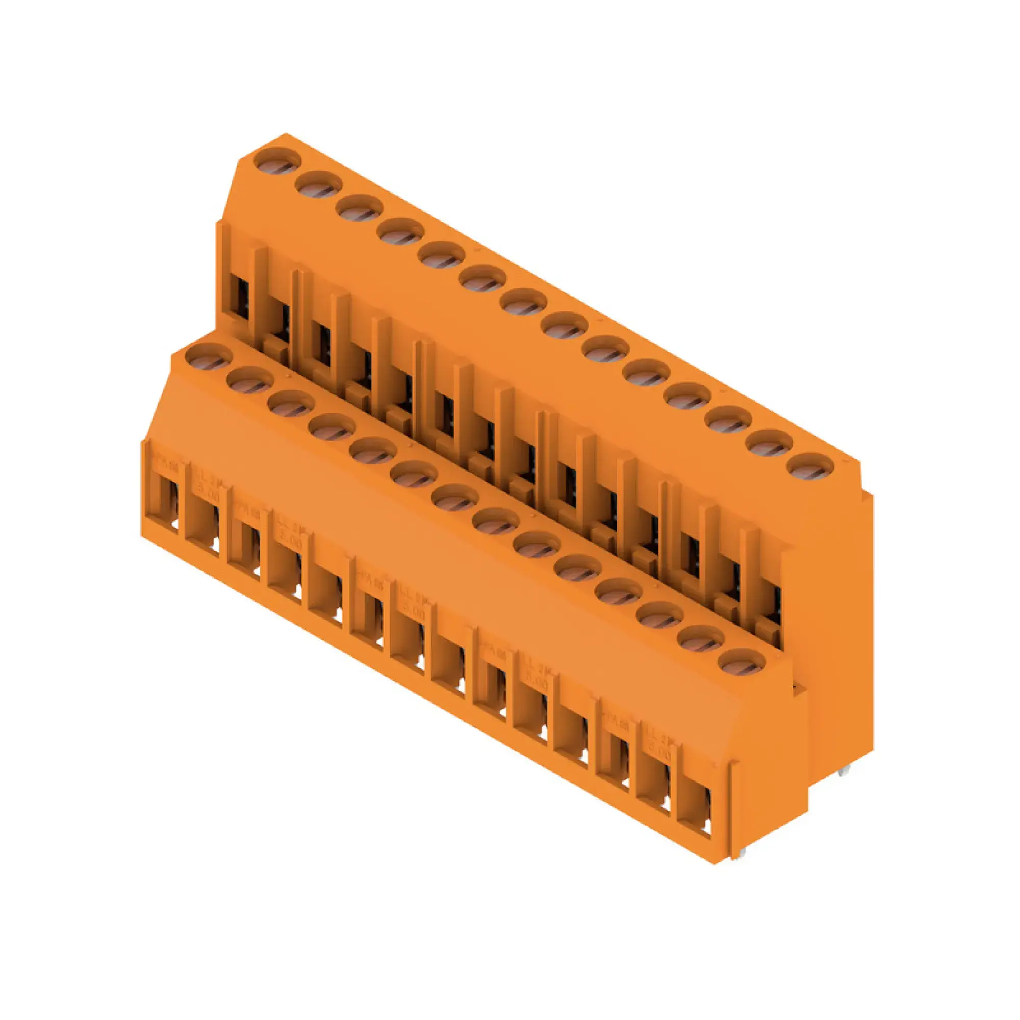 Weidmüller 1977370000 PCB terminal, 320 V, 32.5 A, Pitch in mm: 5.00, 6 mm², Number of poles: 28, Clamping yoke connection, THT solder connection, 90°, Box (img_001) Weidmüller 1977370000 PCB terminal, 320 V, 32.5 A, Pitch in mm: 5.00, 6 mm², Number of poles: 28, Clamping yoke connection, THT solder connection, 90°, Box (img_001)