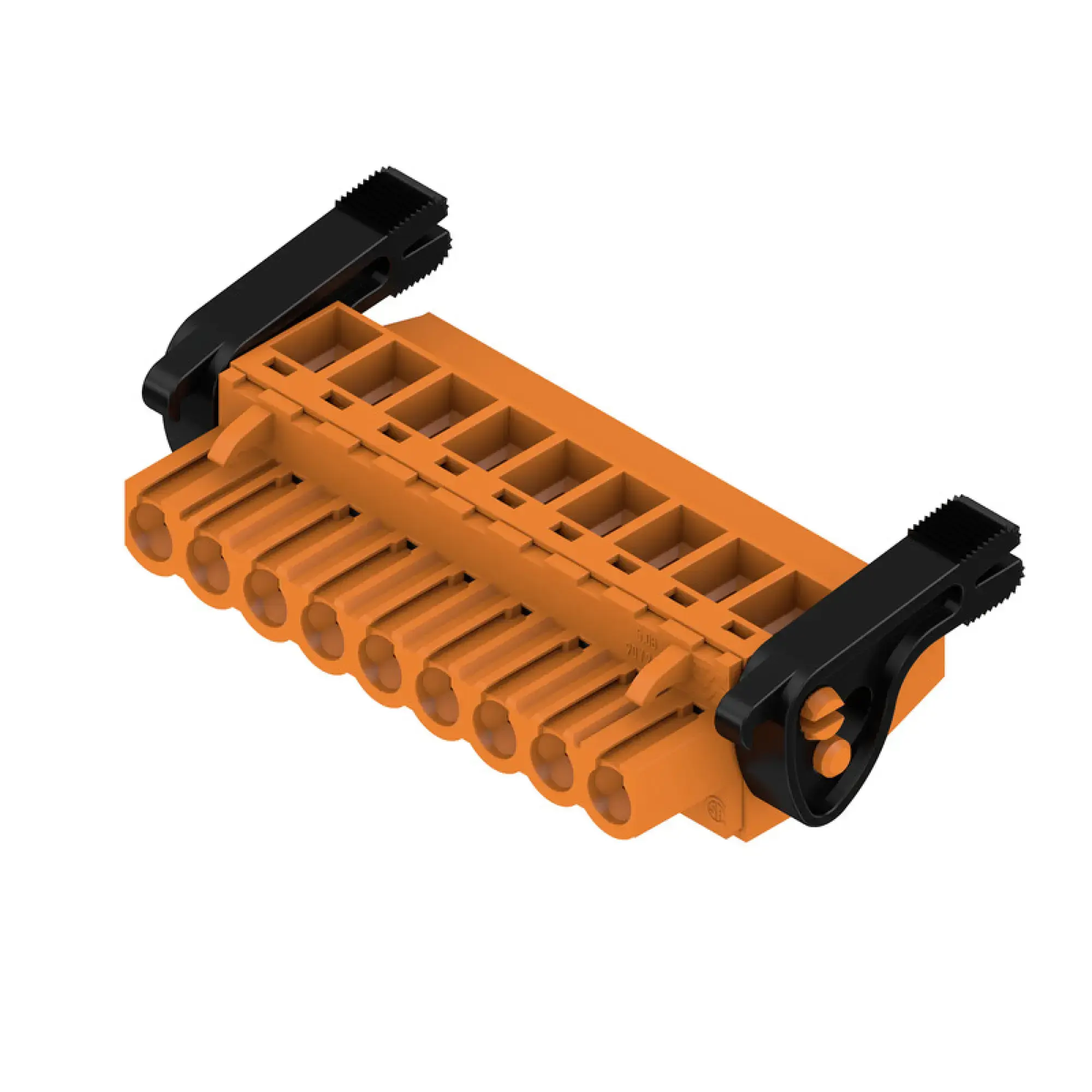 Weidmüller 1087320000 PCB connector (wire connection), 320 V, 23 A, Pitch in mm: 5.08, 4 mm², Number of poles: 9, Clamping yoke connection, Box (img_001)