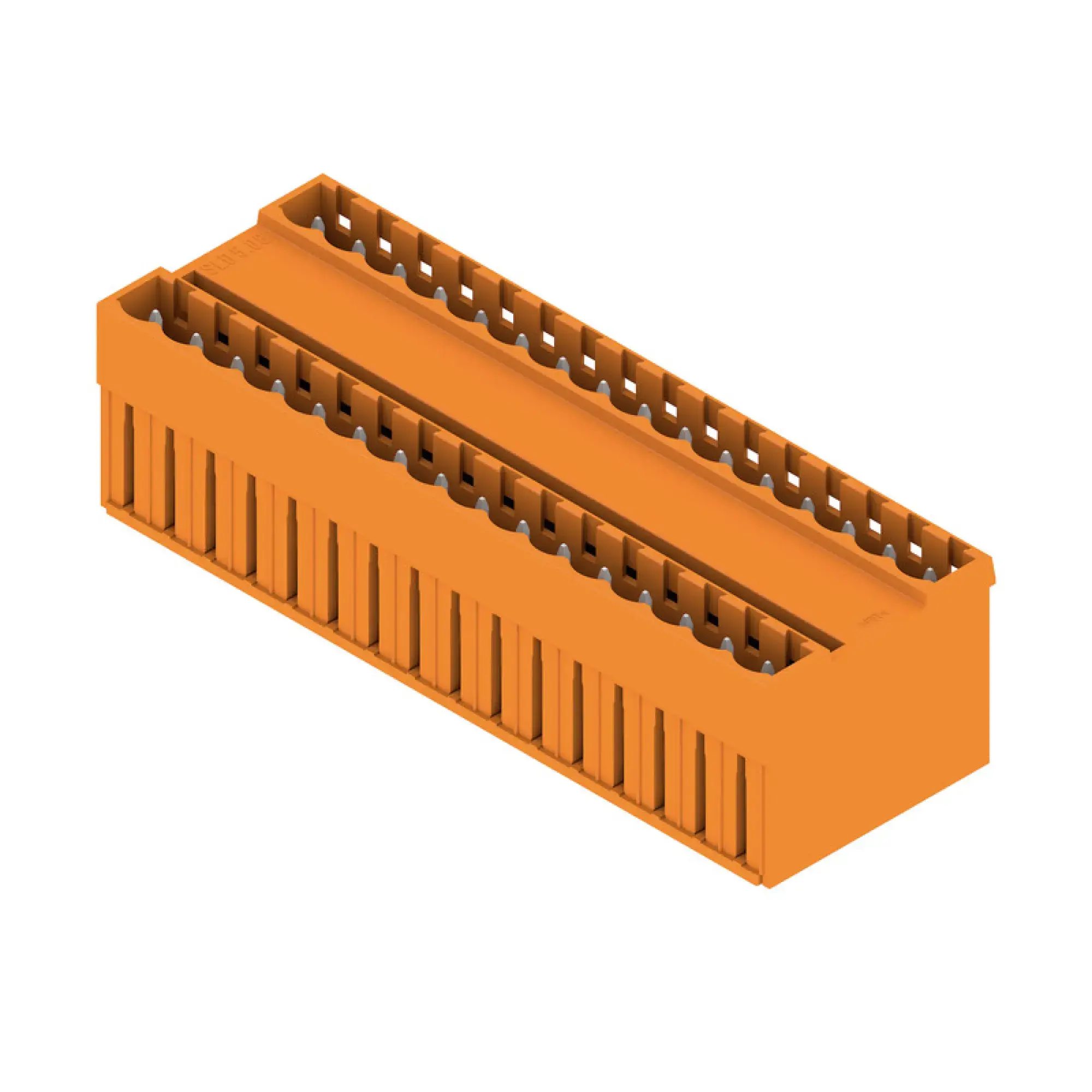 Weidmüller 1602530000 PCB connector (board connection), 250 V, 11 A, Pitch in mm: 5.08, Number of poles: 32, THT solder connection, Box (img_001)