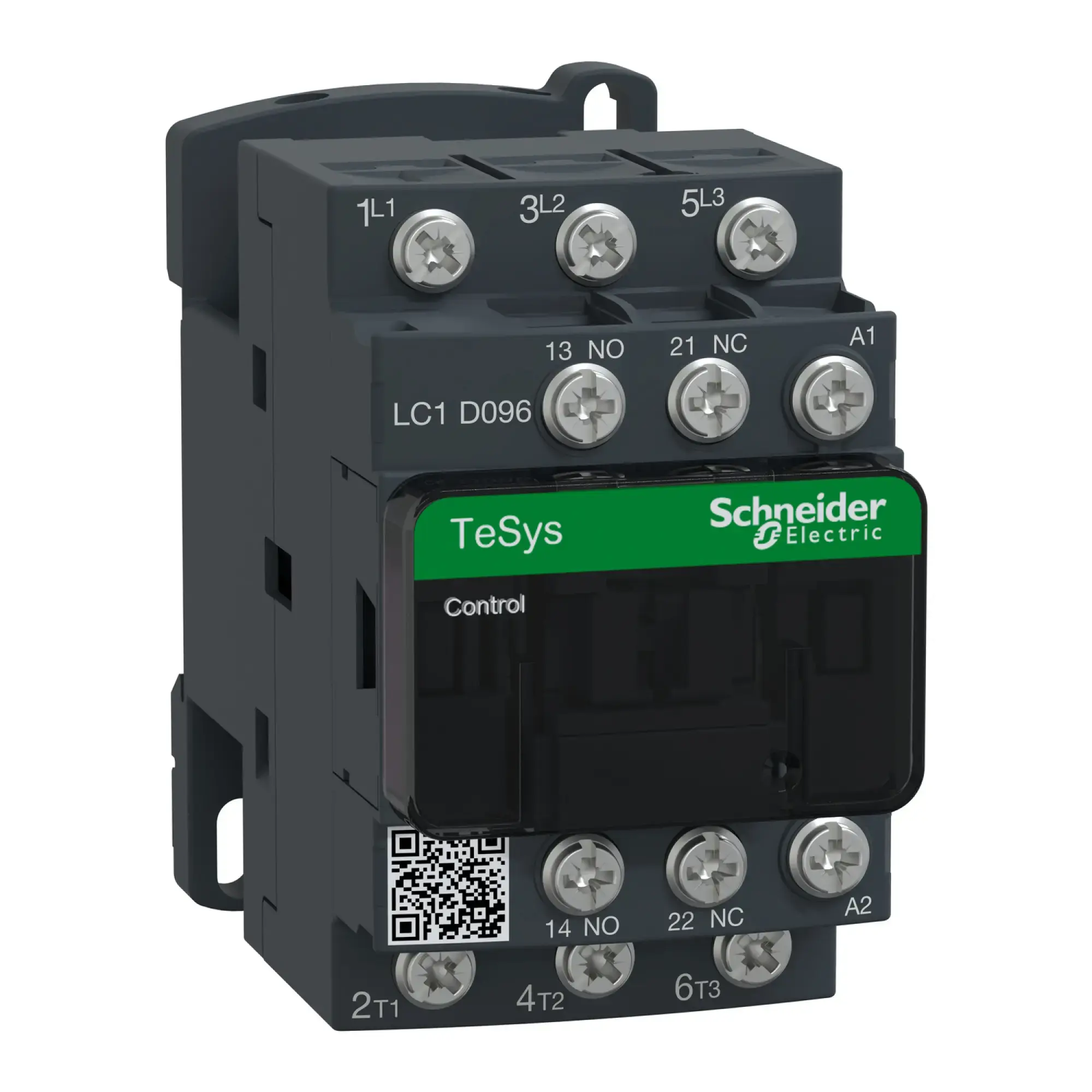 Schneider Electric LC1D096G7 Power contactor LC1D 3p, +1NO+1NC, 4 kW, 9 A, 400 V AC3, Coil 120 V AC (img_006)