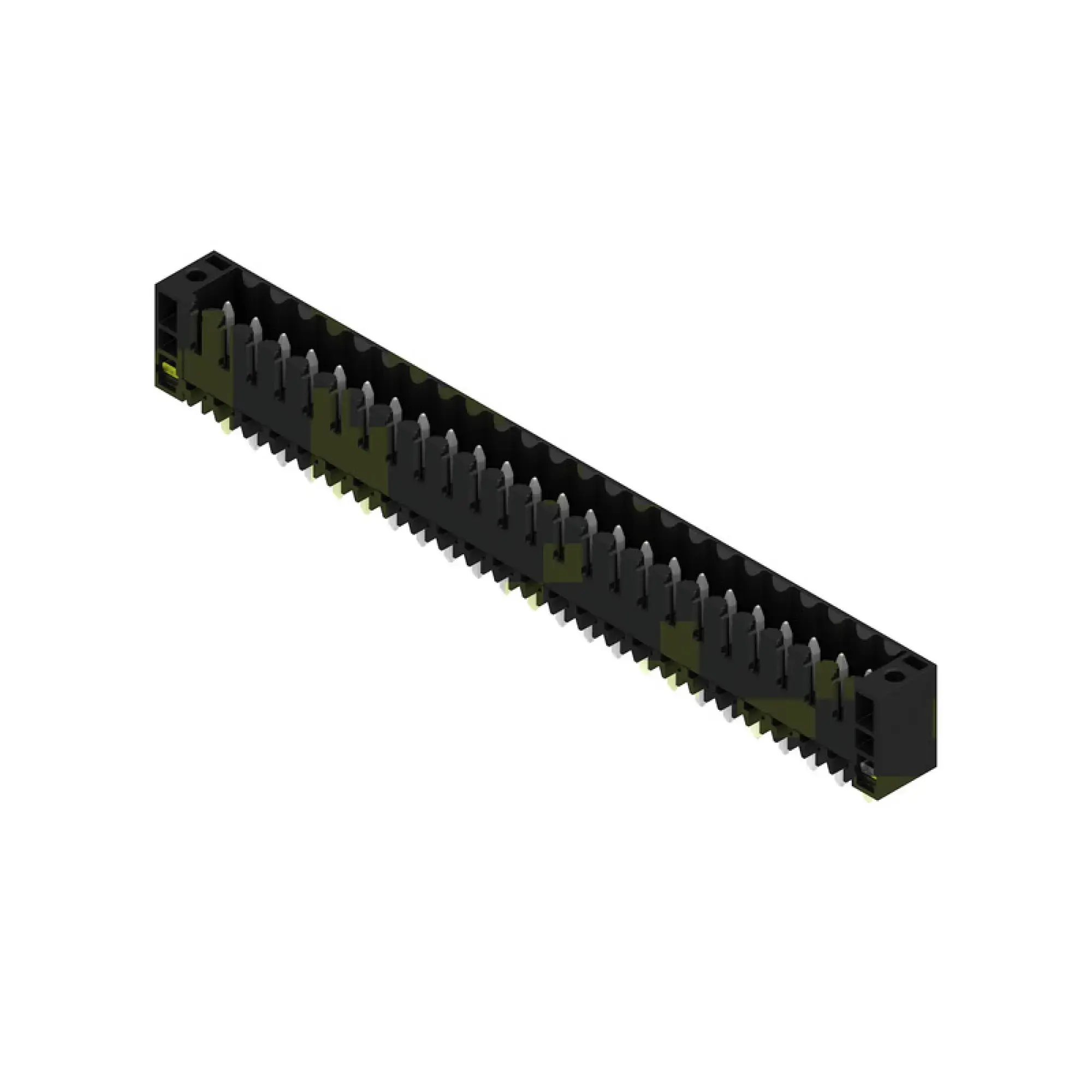 Weidmüller 1618980000 PCB connector (board connection), 160 V, 17 A, Pitch in mm: 3.50, Number of poles: 24, THT solder connection, Box (img_001)