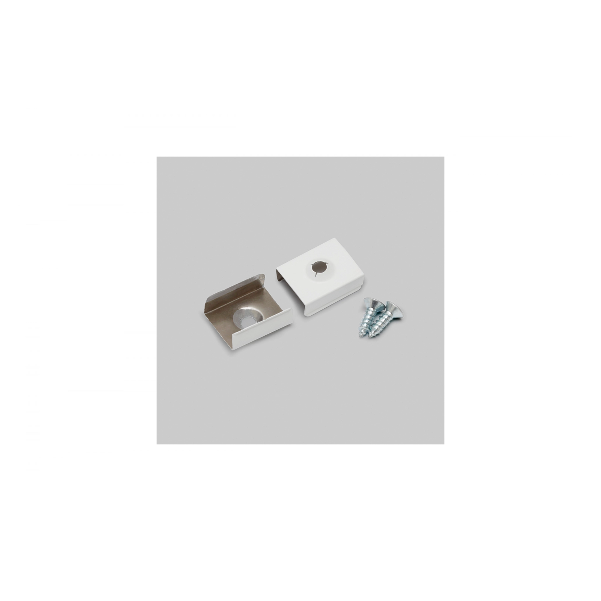 WSU Lights Befestigungsklemme weiss Smart 10mm + Einbau Smart 10mm (20 Stück) WSU Lights Befestigungsklemme weiss Smart 10mm + Einbau Smart 10mm (20 Stück)