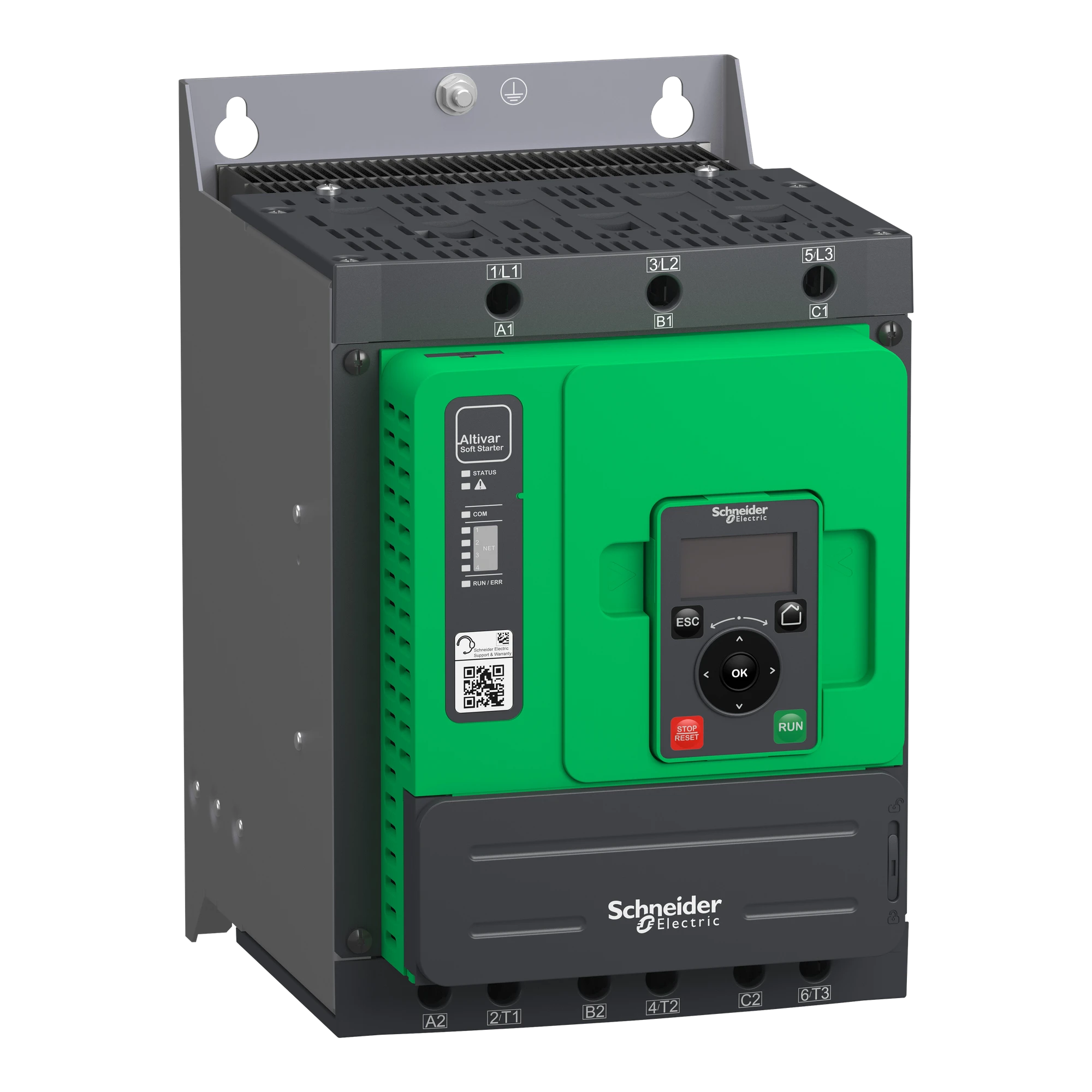 Schneider Electric ATS480C11Y Altivar Soft Starter ATS480, 110 A, 208-690V AC, Control Voltage 110-230V AC (img_001) Schneider Electric ATS480C11Y Altivar Soft Starter ATS480, 110 A, 208-690V AC, Control Voltage 110-230V AC (img_001)