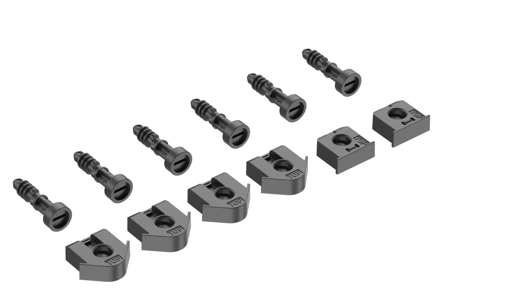 Spelsberg 72204201 Screw set, deep black (img_001) Spelsberg 72204201 Screw set, deep black (img_001)