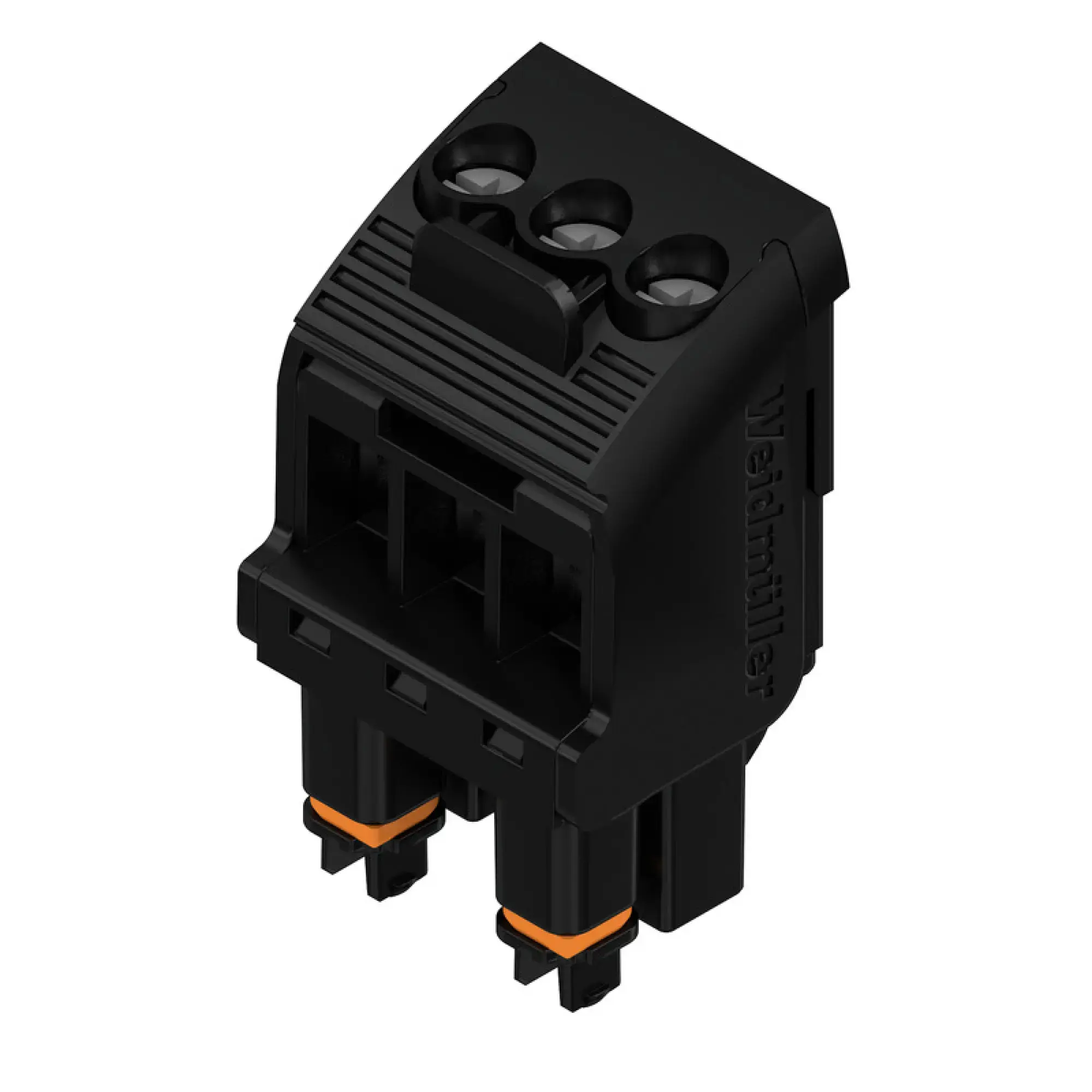 Weidmüller 1069340000 PCB connector (wire connection), 320 V, 10 A, Pitch in mm: 5.00, 3.31 mm², Number of poles: 3, Clamping yoke connection, Box (img_001)