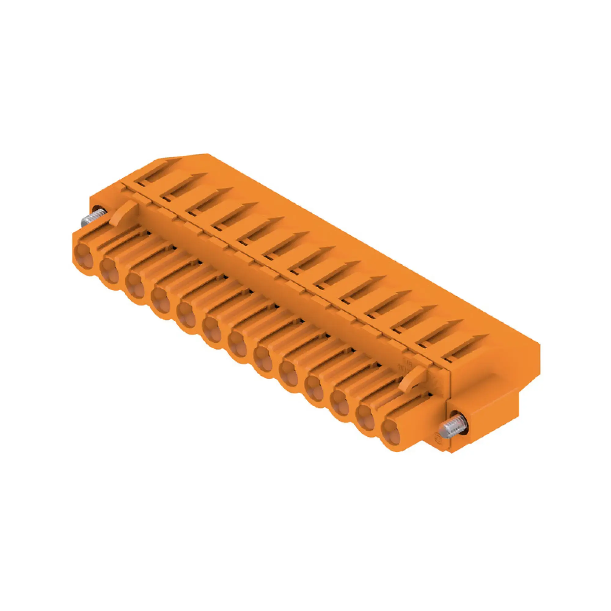 Weidmüller 1950420000 PCB connector (wire connection), 320 V, 23 A, Pitch in mm: 5.08, 4 mm², Number of poles: 13, Clamping yoke connection, Box (img_001) Weidmüller 1950420000 PCB connector (wire connection), 320 V, 23 A, Pitch in mm: 5.08, 4 mm², Number of poles: 13, Clamping yoke connection, Box (img_001)