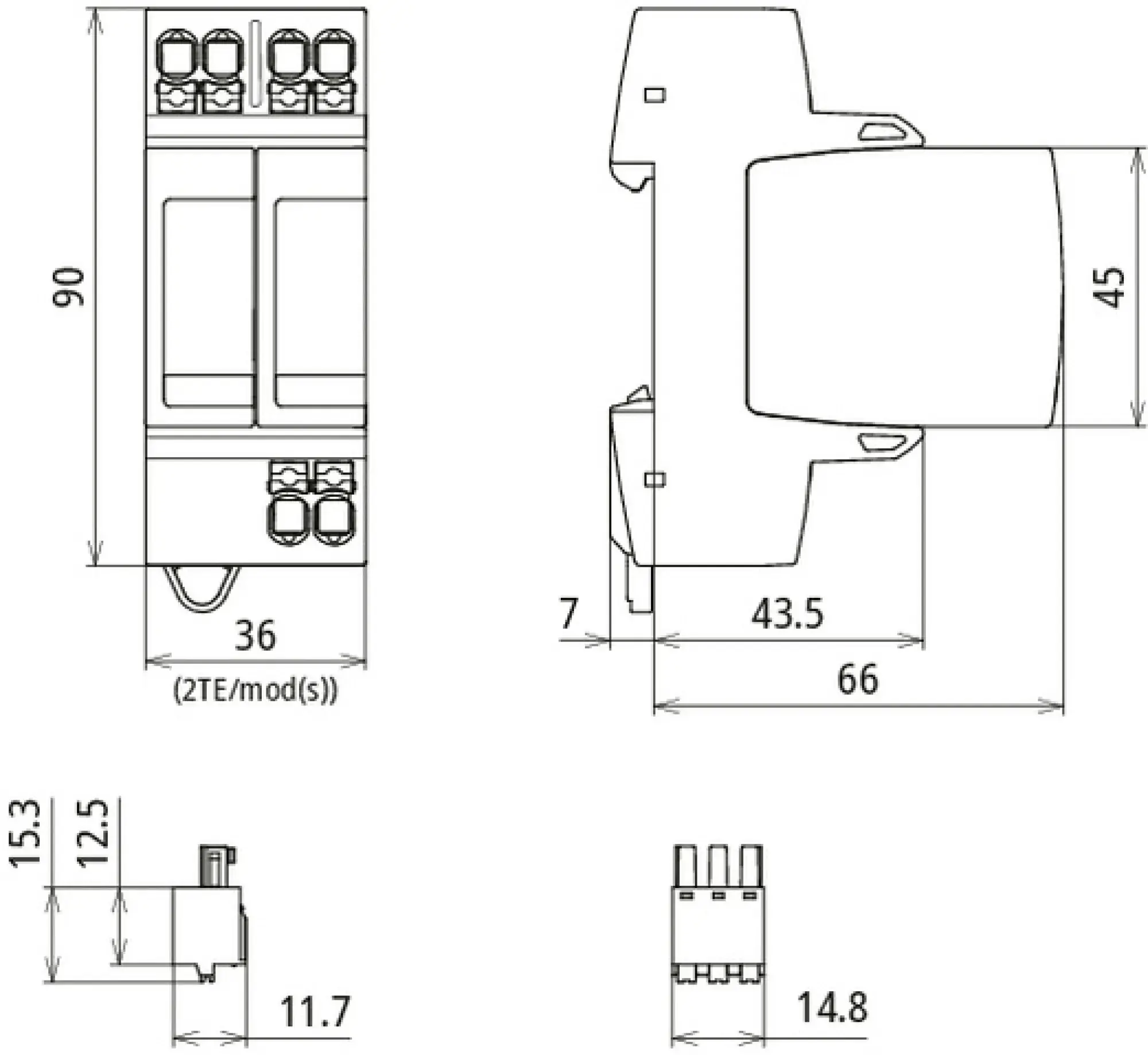 Dehn 942117 Type 2+3 surge arrester DEHNguard MP FM single-phase Uc 385V TT+TN-S Systems (img_002) Dehn 942117 Type 2+3 surge arrester DEHNguard MP FM single-phase Uc 385V TT+TN-S Systems (img_002)