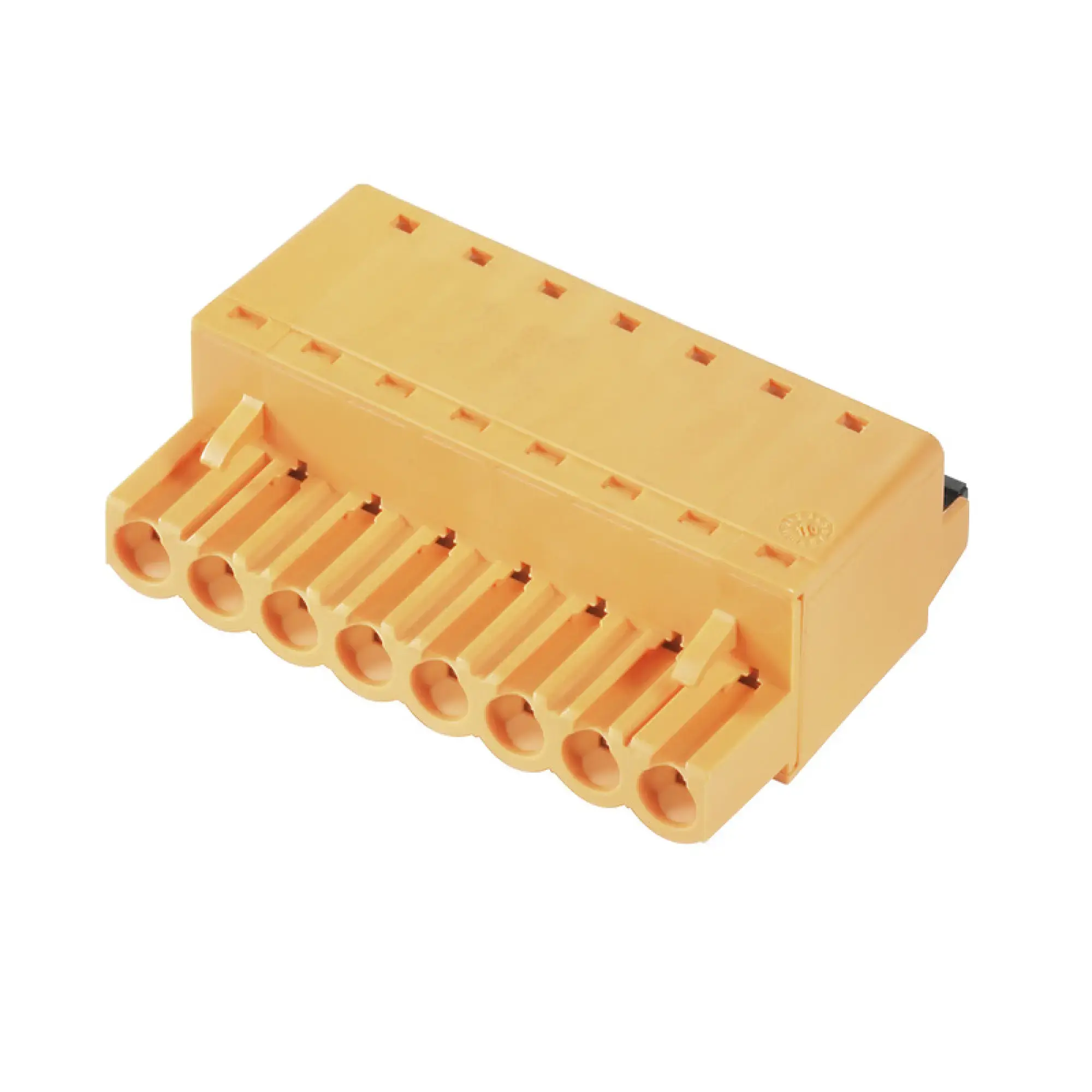 Weidmüller 1013750000 PCB connector (wire connection), 320 V, 24 A, Pitch in mm: 5.08, 3.31 mm², Number of poles: 8, PUSH IN with actuator, Box (img_001)