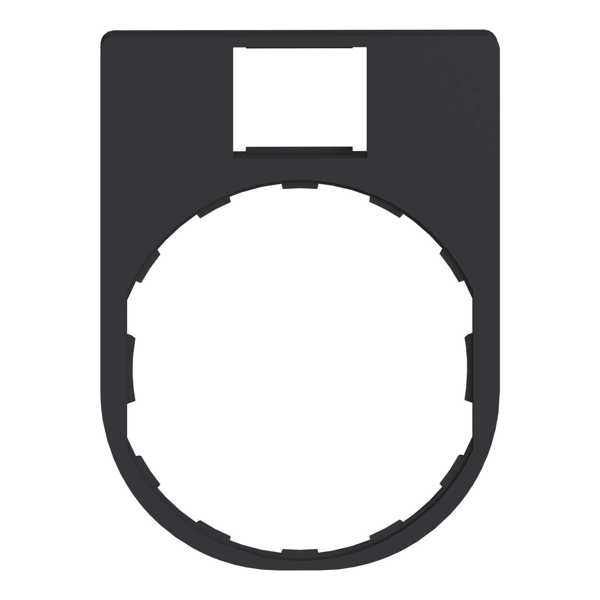 Schneider Electric ZBZ32 Label holder 30x40mm w/o plate, for Ø 22 devices (img_002) Schneider Electric ZBZ32 Label holder 30x40mm w/o plate, for Ø 22 devices (img_002)